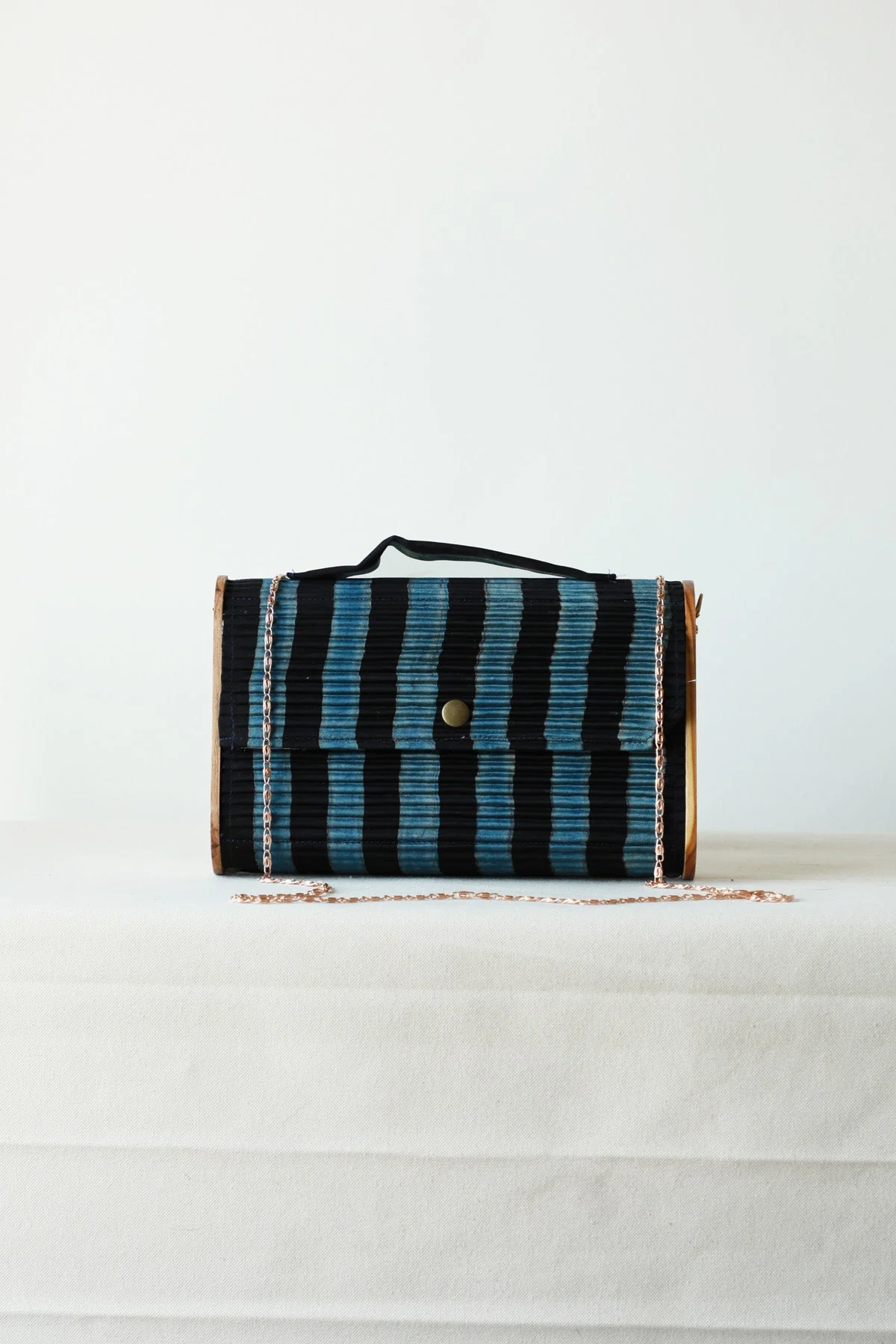 Harir Upcycled Capsule Clutch - Image 6