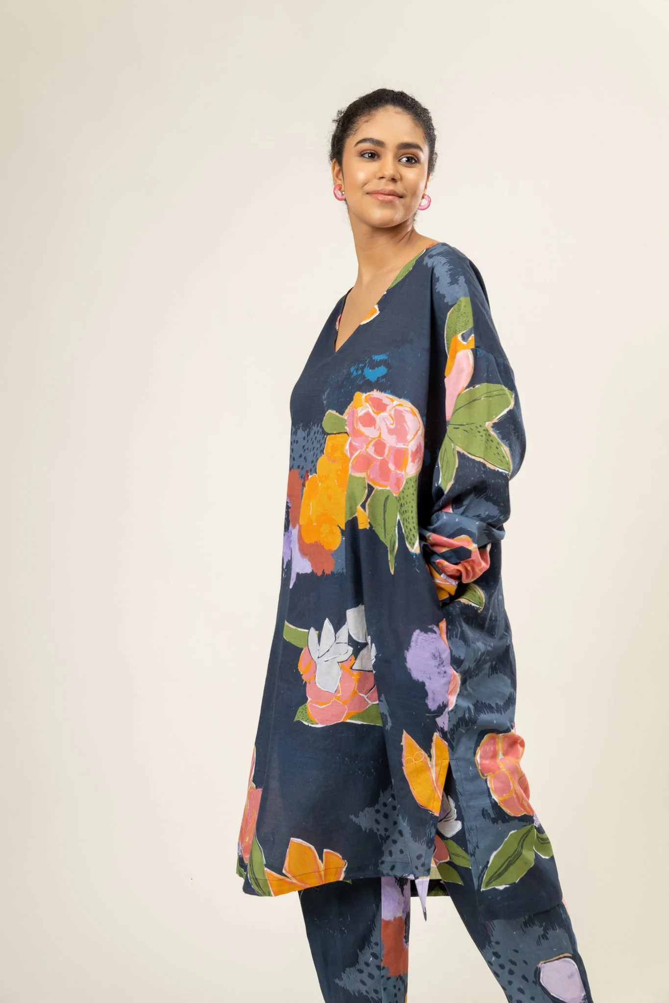 Helen Floral Kaftan - Image 5