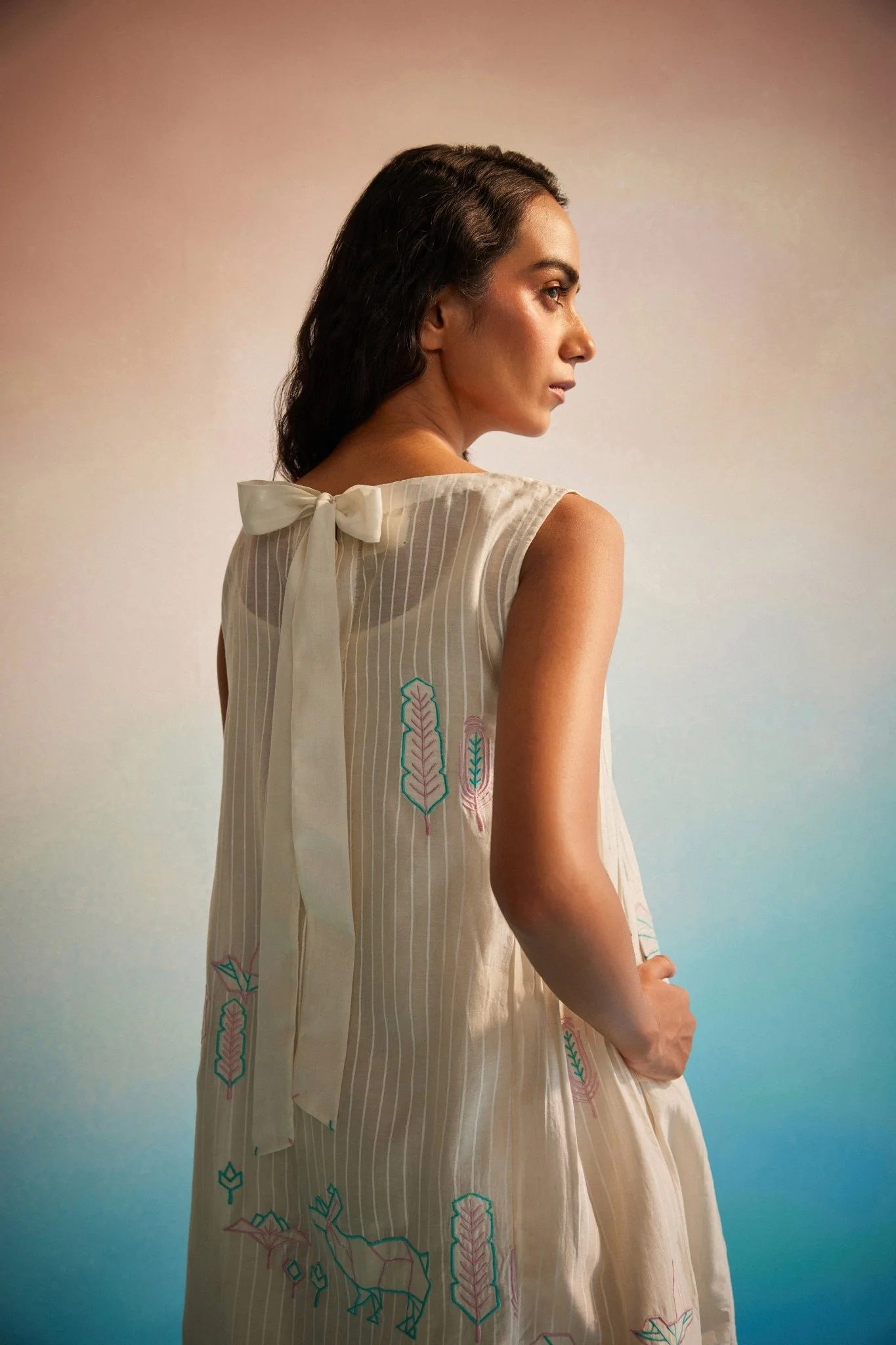 Hiroko Pleated Dress - Image 2