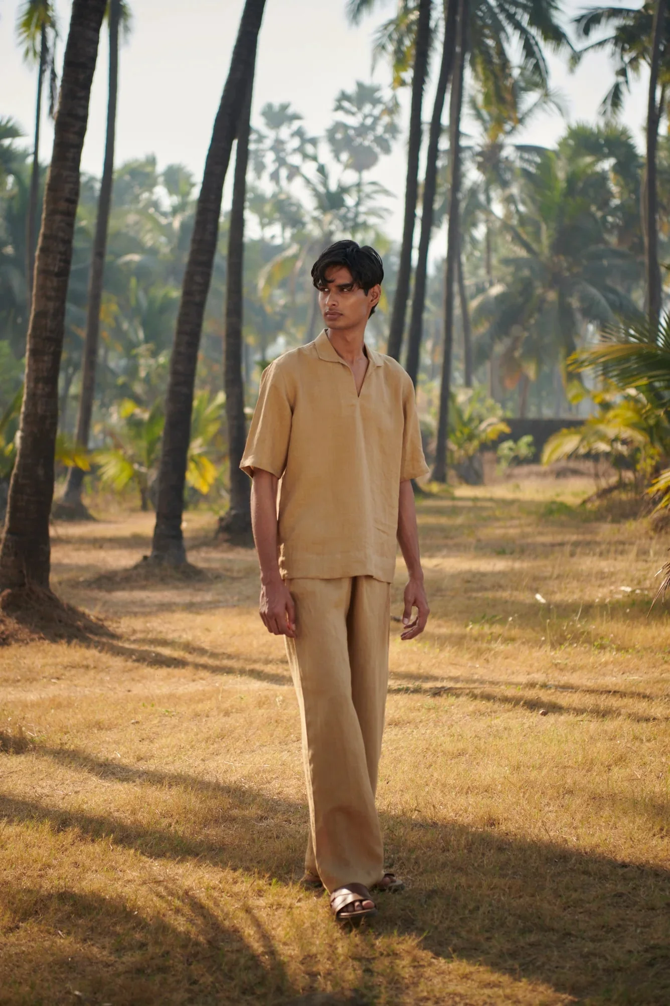 Husk Linen Men's Pyjama Pants - Image 4