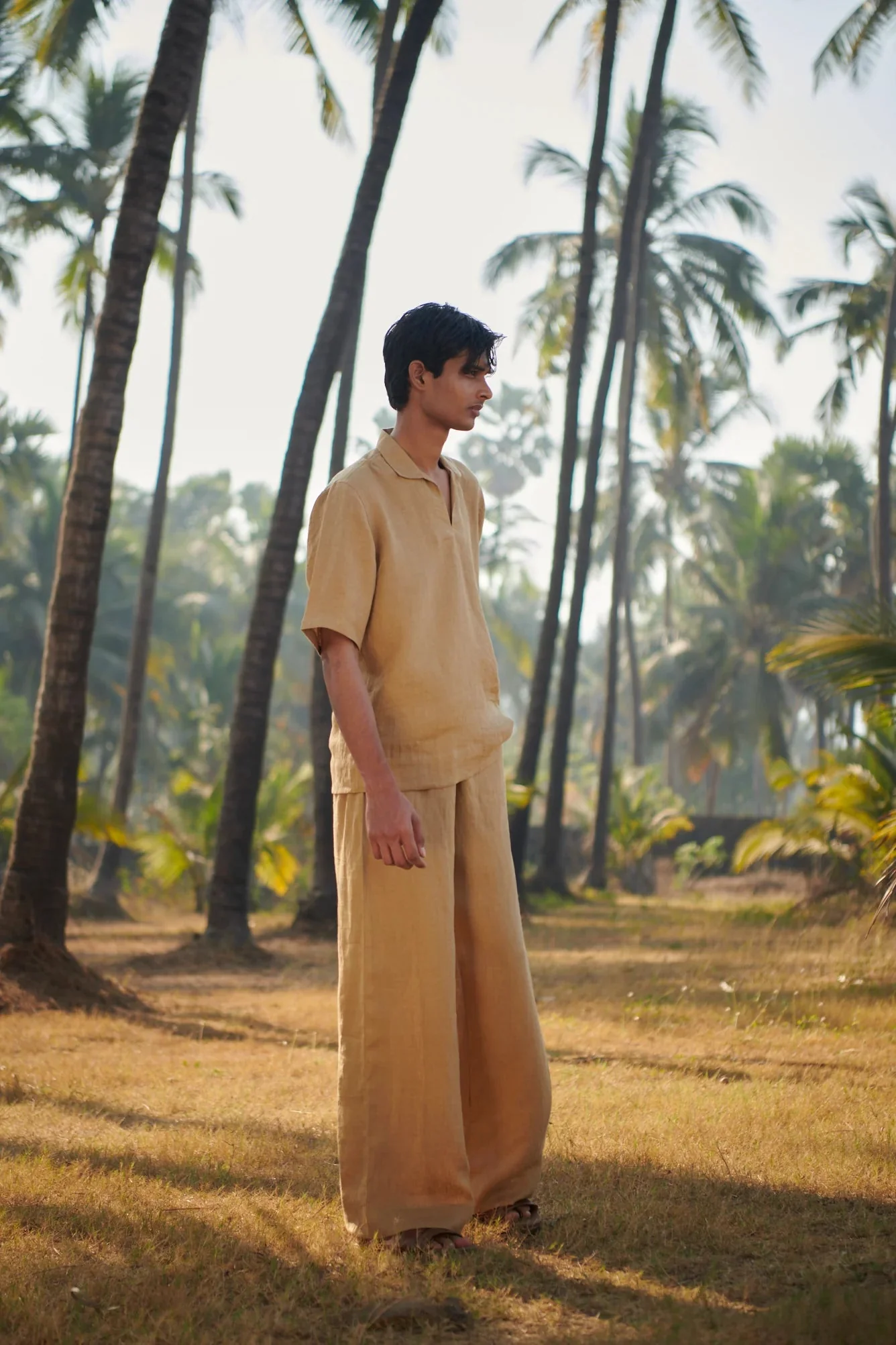 Husk Linen Men's Pyjama Pants - Image 5