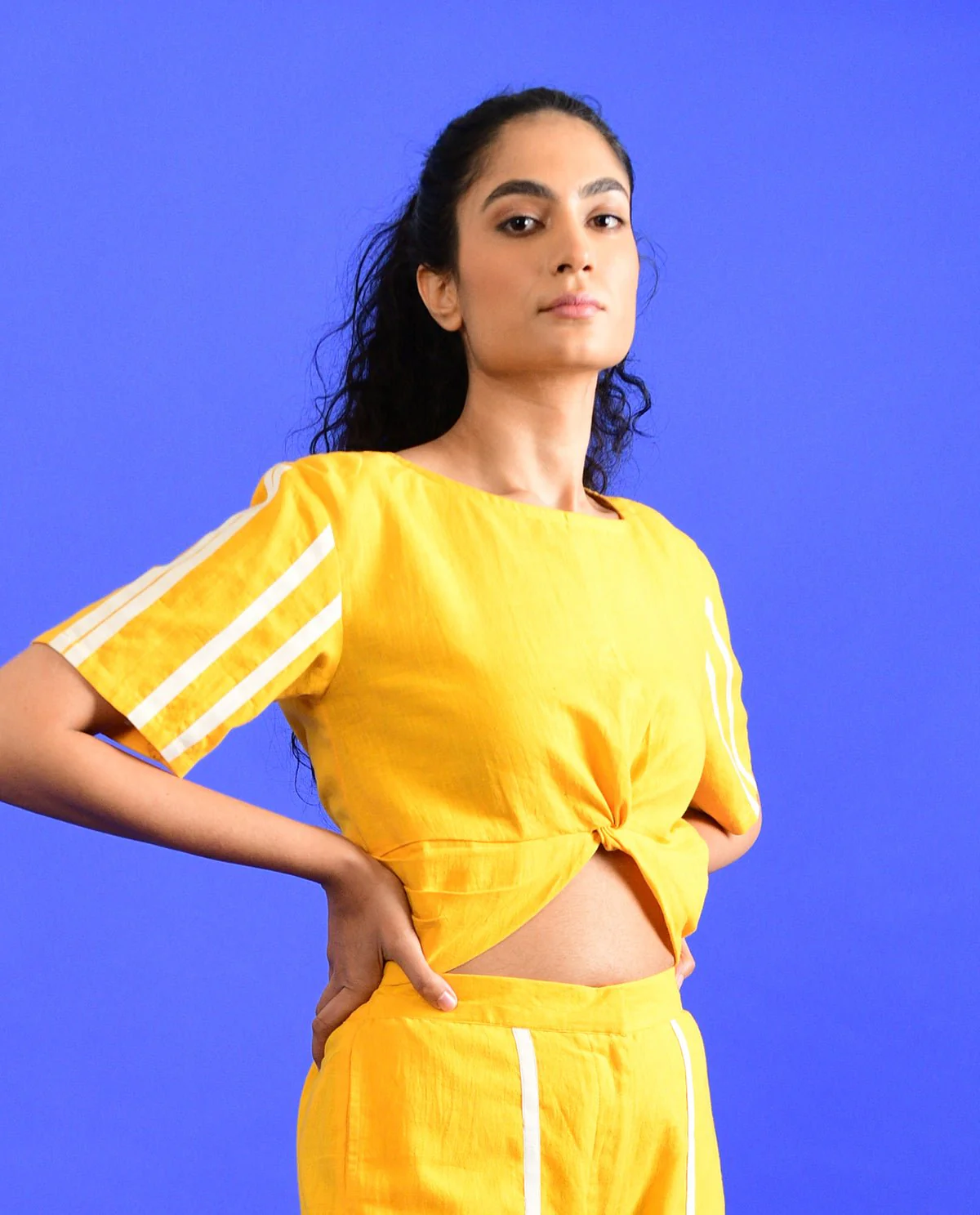 Iced Mango Knotted Top - Image 4