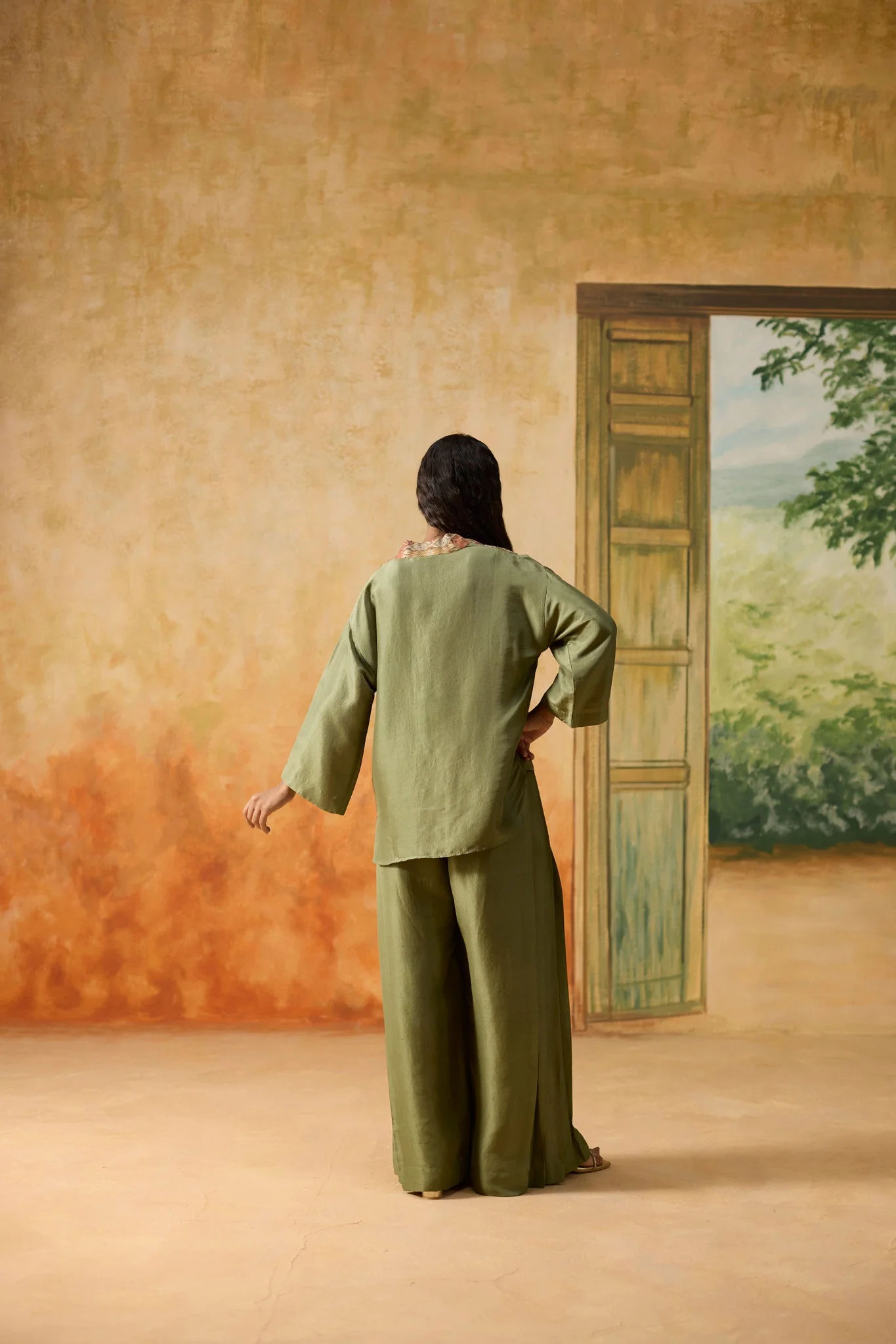 Ikira Co-ord set- Green - Image 5