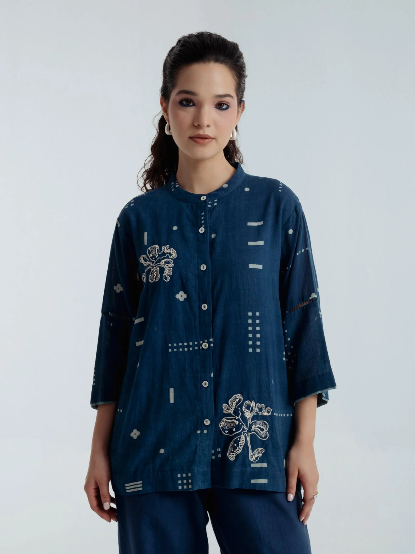 Indigo Shadow Shirt - Image 4