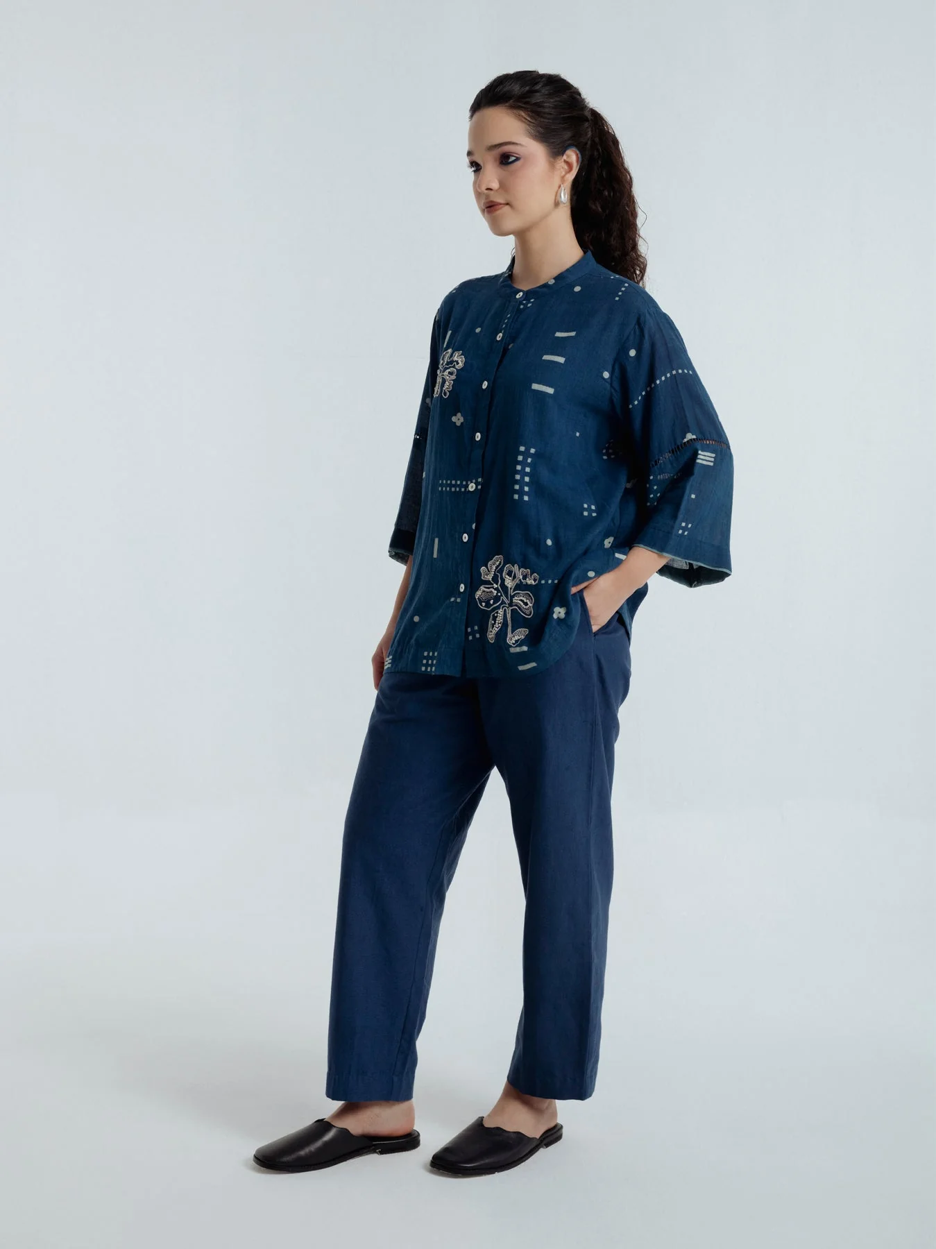 Indigo Shadow Shirt - Image 5