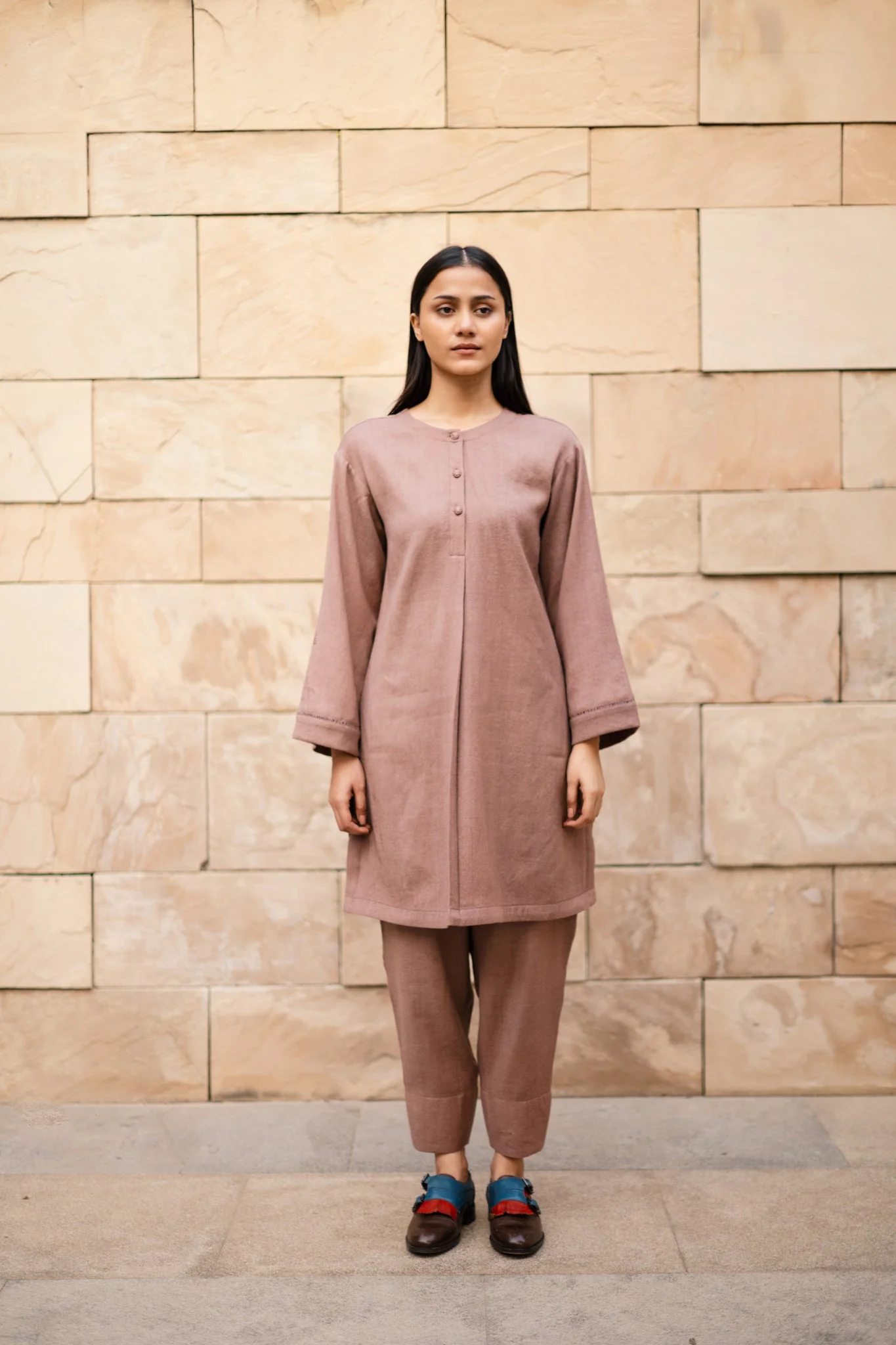 Iris Co-ord Set with Stole - Image 2