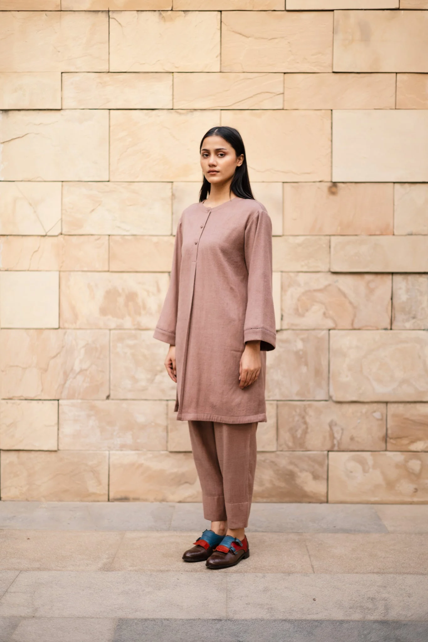 Iris Co-ord Set with Stole - Image 3