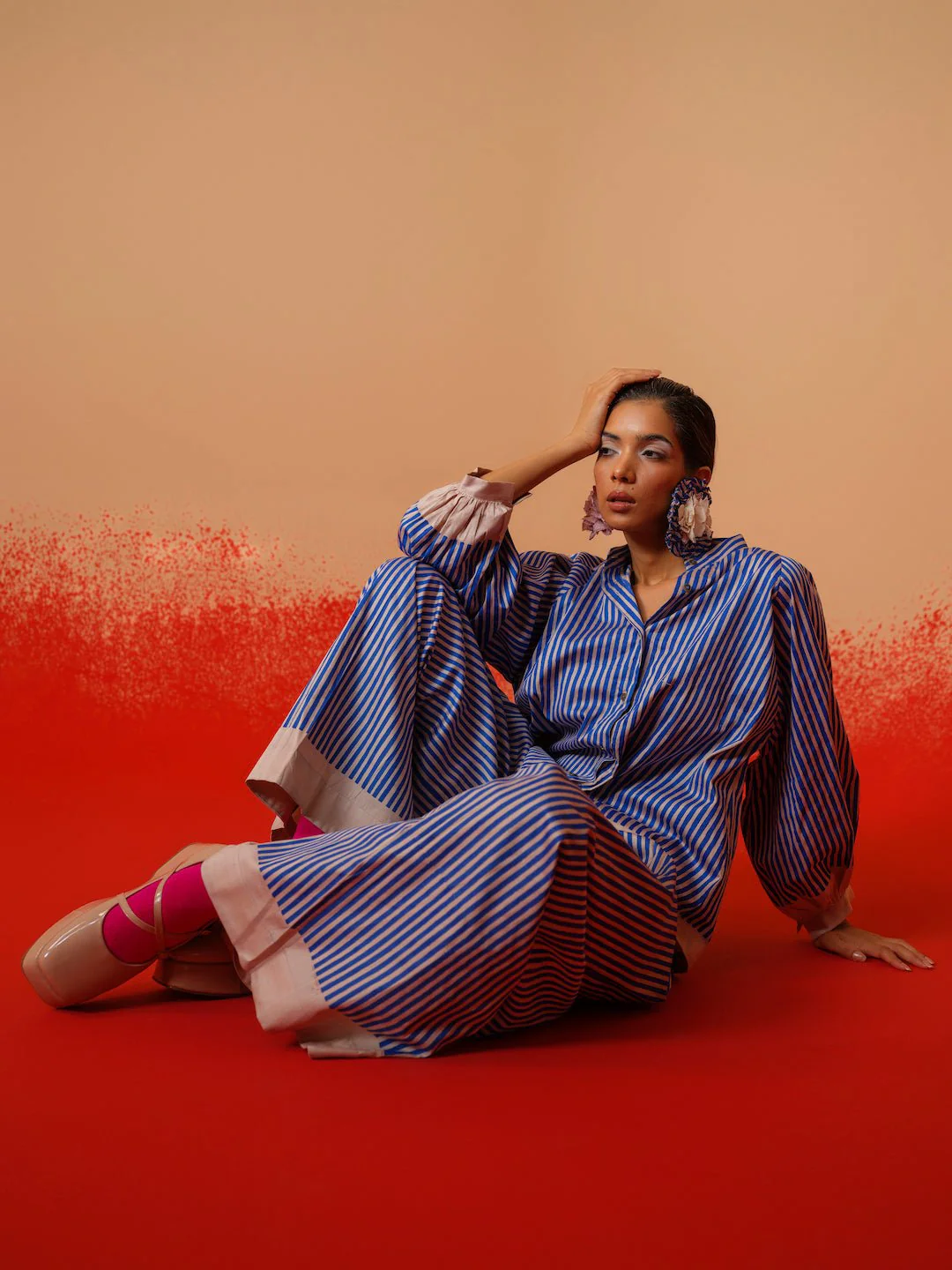 Ivy Pants -  Striped - Image 3