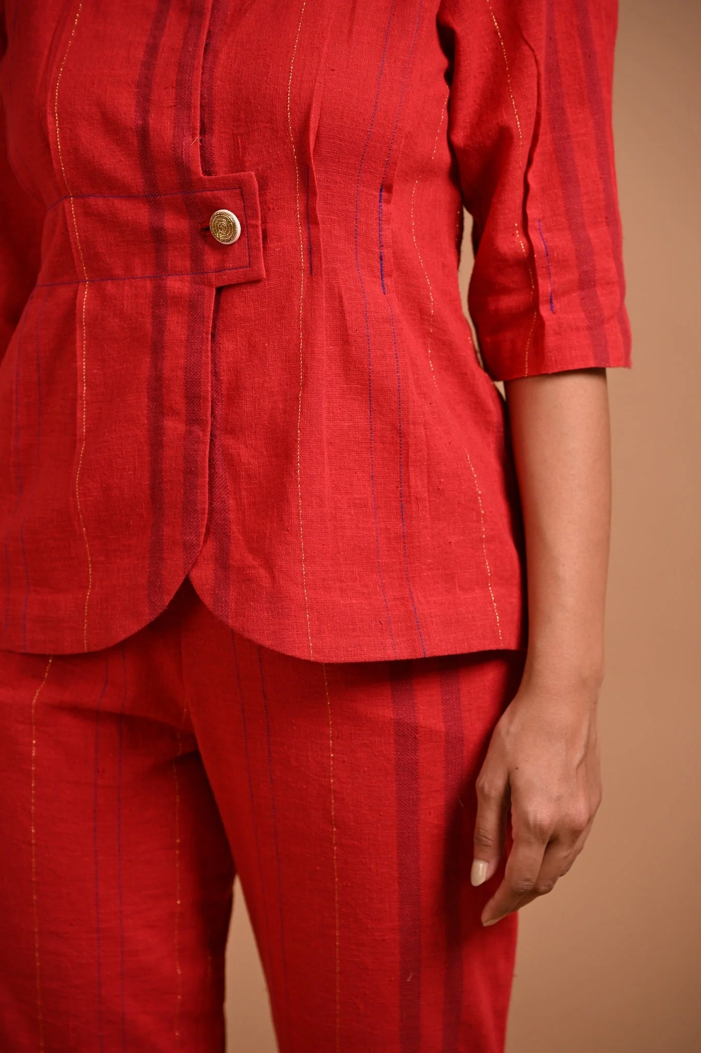 Jacket Cropped Styled Tunic - Image 2
