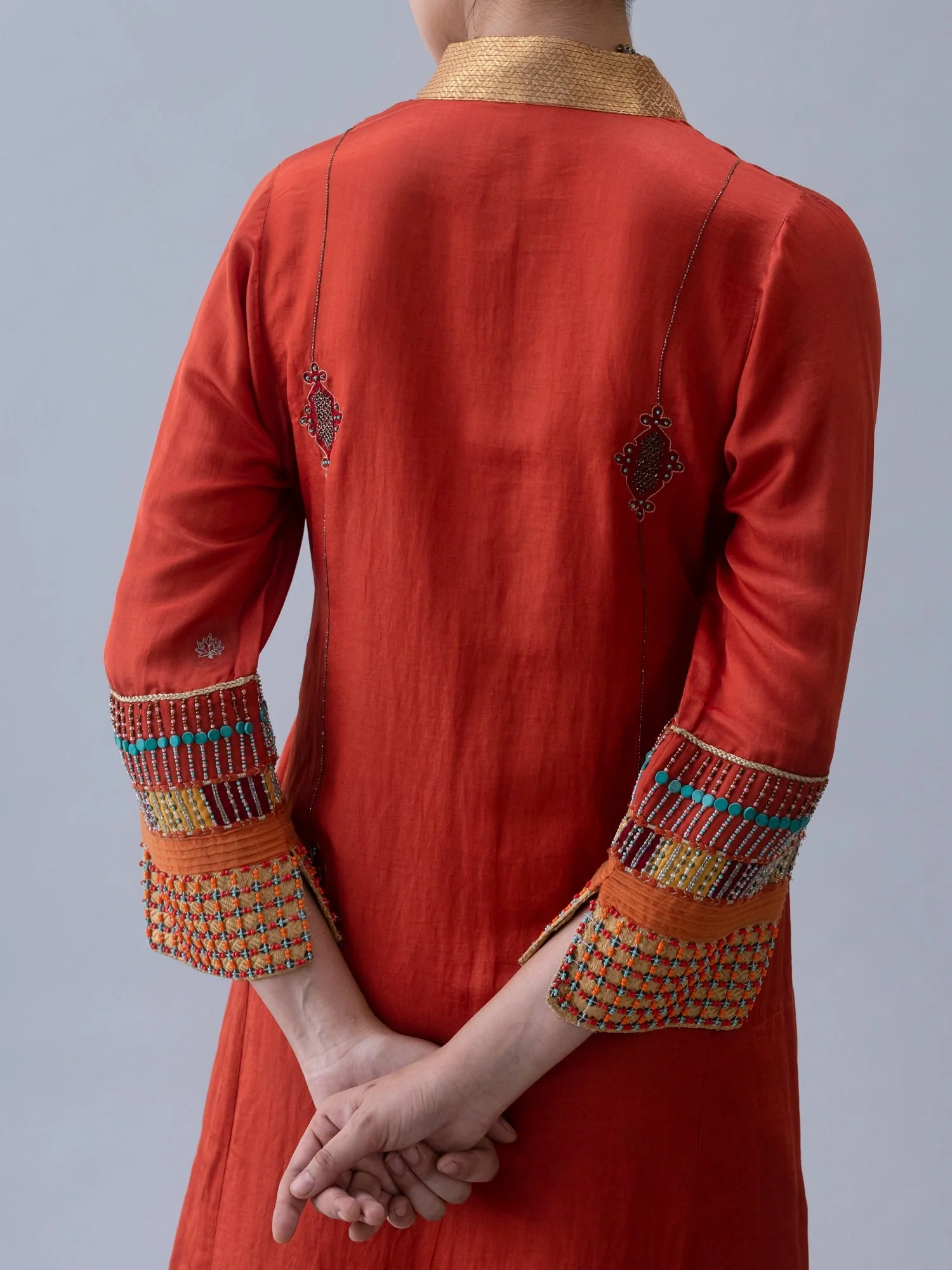 Jakar Rust Kurta - Image 5
