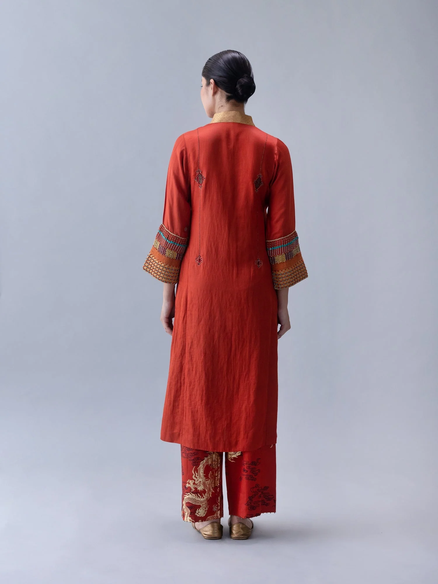 Jakar Rust Kurta - Image 6