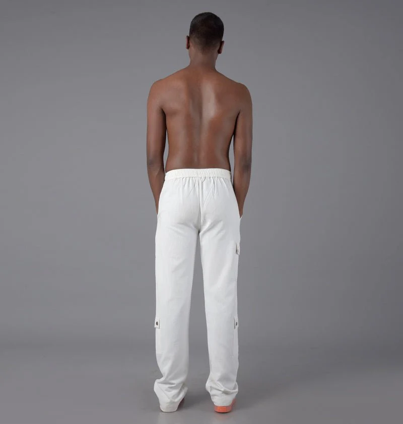 Jharkhand Handloom Textile Unisex Straight Cargo Pant - Image 5