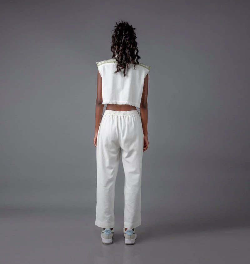 Jharkhand Handloom Textile Unisex Straight Pant - Image 3