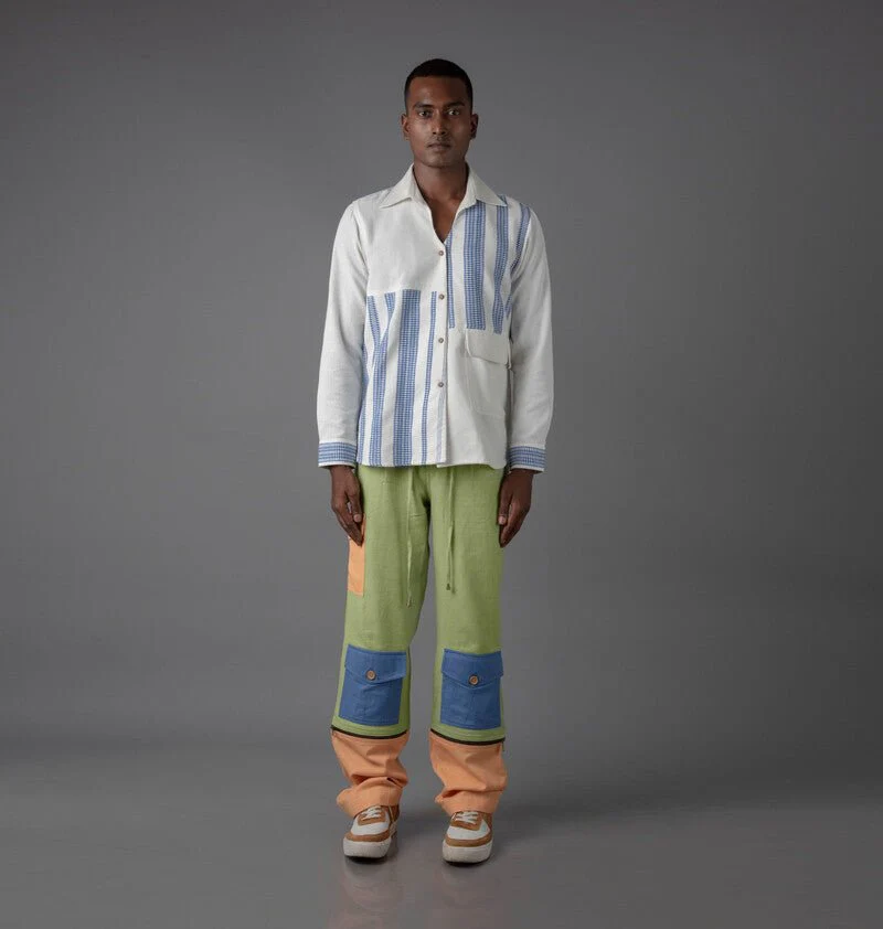 Jharkhand Handloom Unisex Shirt - Image 3