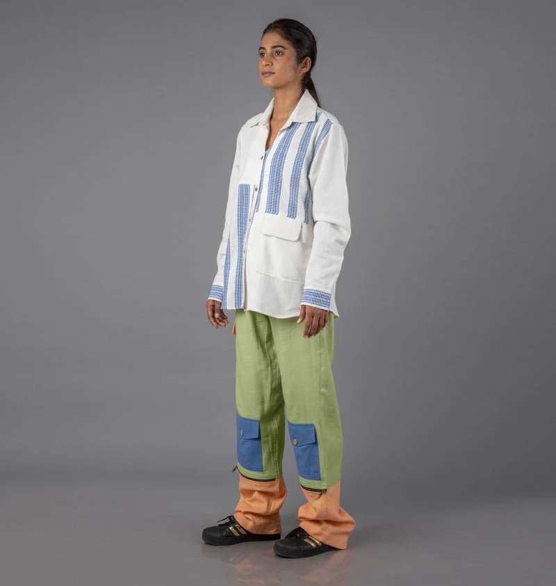 Jharkhand Handloom Unisex Shirt - Image 4