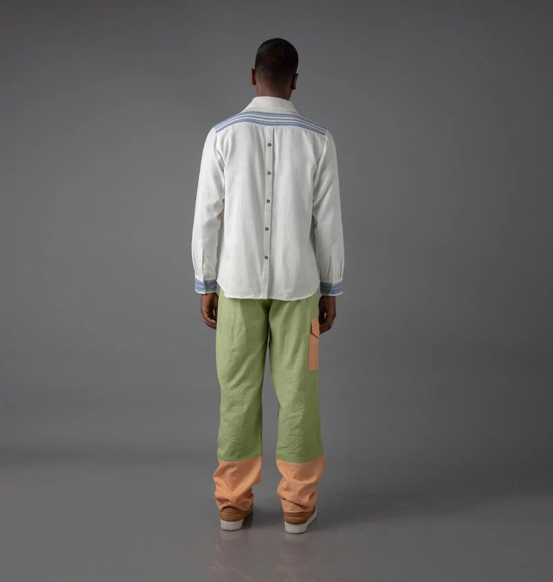 Jharkhand Handloom Unisex Shirt - Image 7