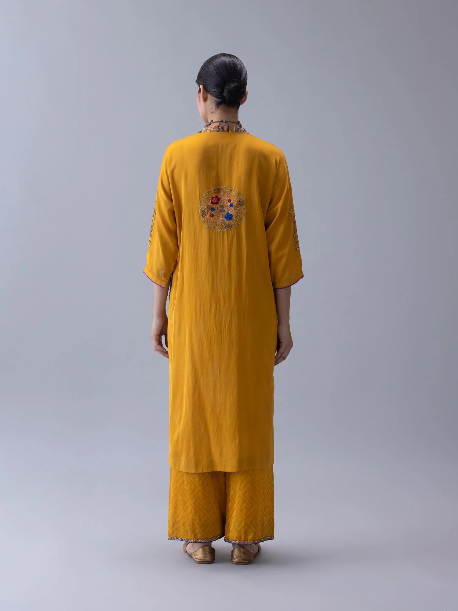 Joma Yellow Kaftan - Image 6