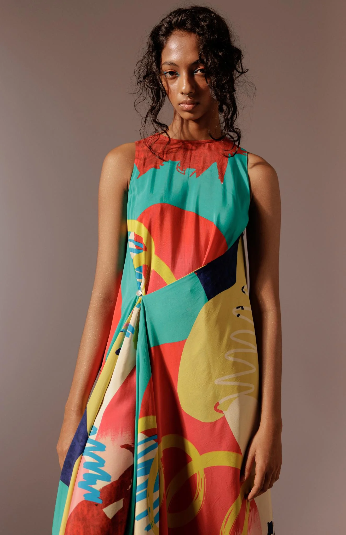 Juno Asymmetrical Dress - Image 3