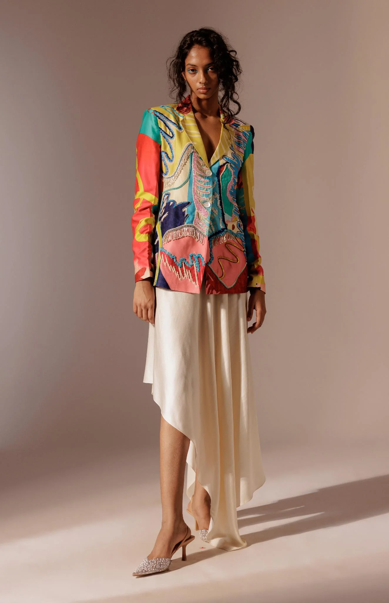Juno Embroidered Blazer - Image 2