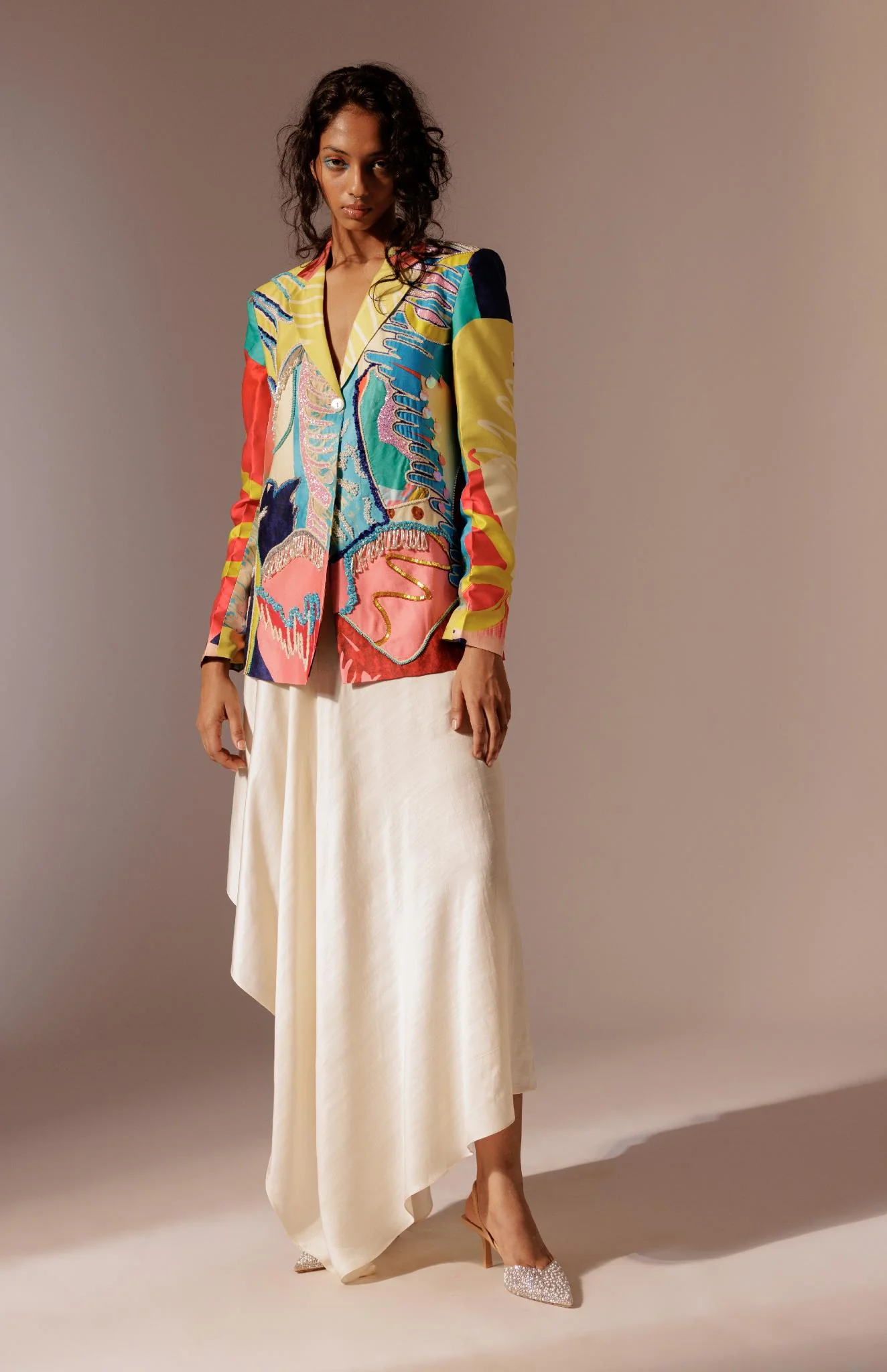 Juno Embroidered Blazer - Image 4