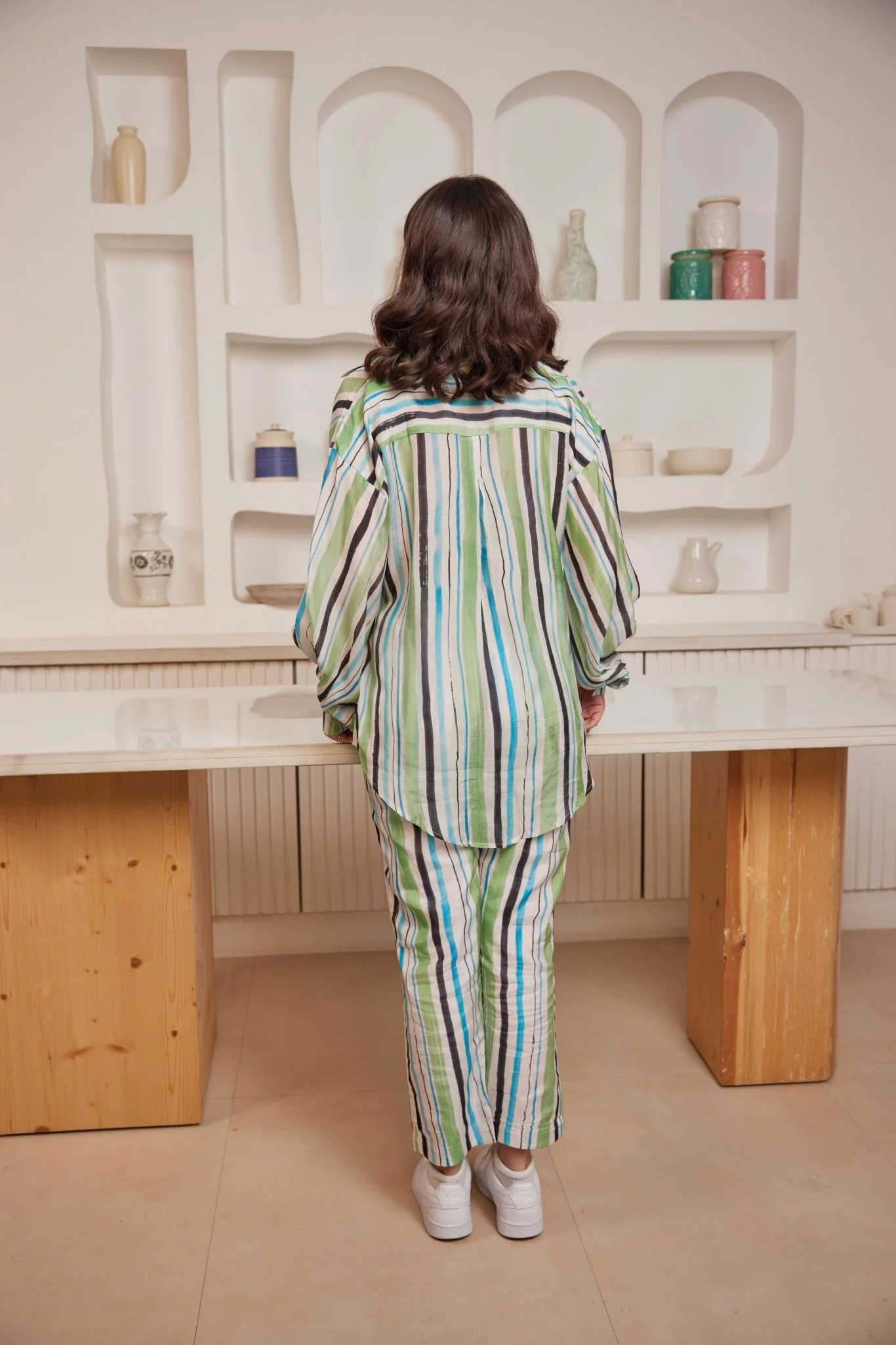 Juno Shirt In Seaside Stripes - Image 5