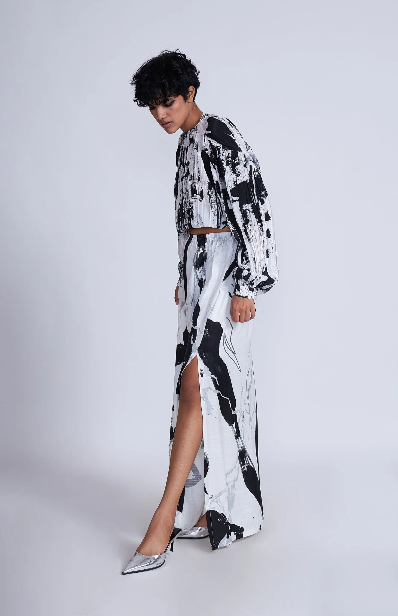 Kafka Pleated Top - Image 4