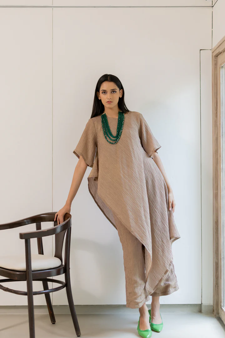 Kasturi Asymetric Co-ord Set - Image 3
