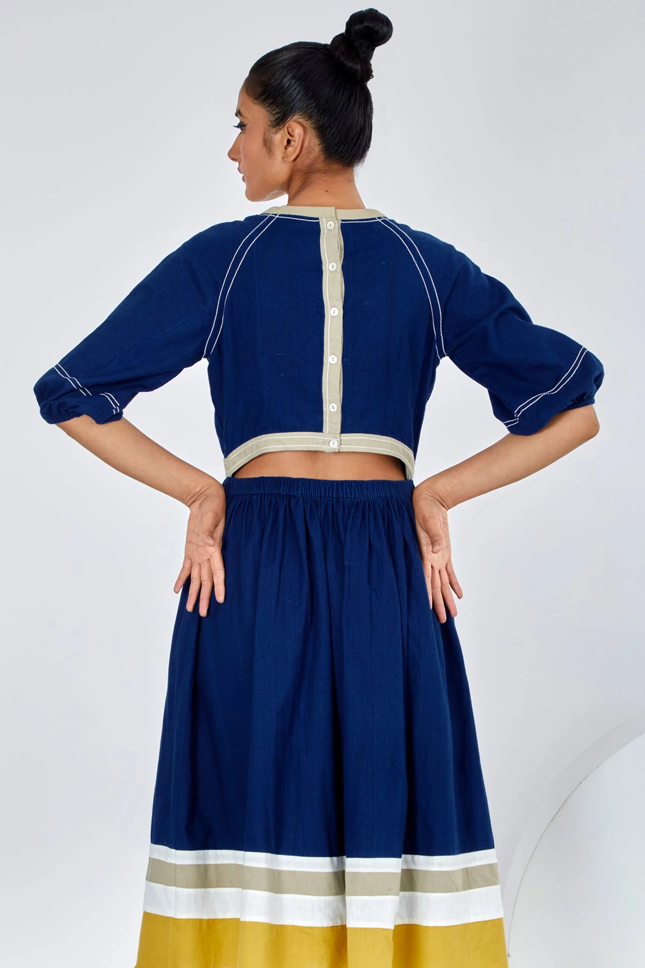 Kawa - Peek-A-Back Midi Dress - Image 5