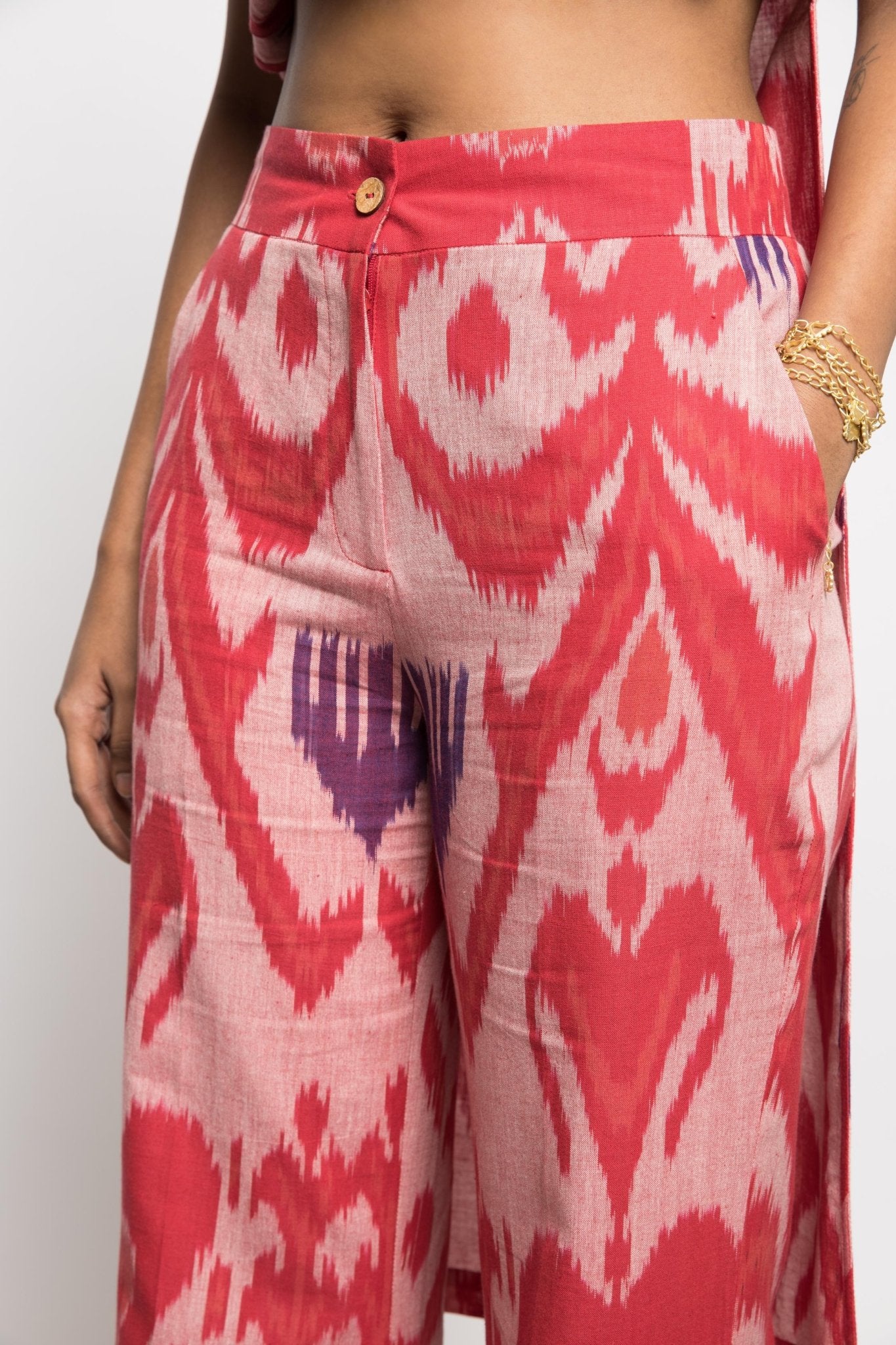 Kick & Flare Pants - Pink - Image 3