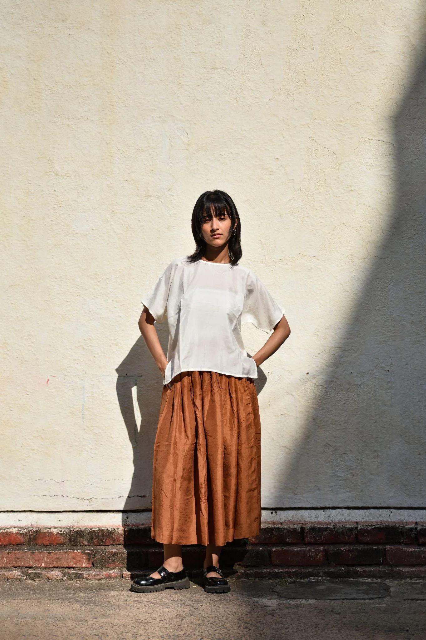 Kimono Sleeve Top-Kora Silk - Image 4