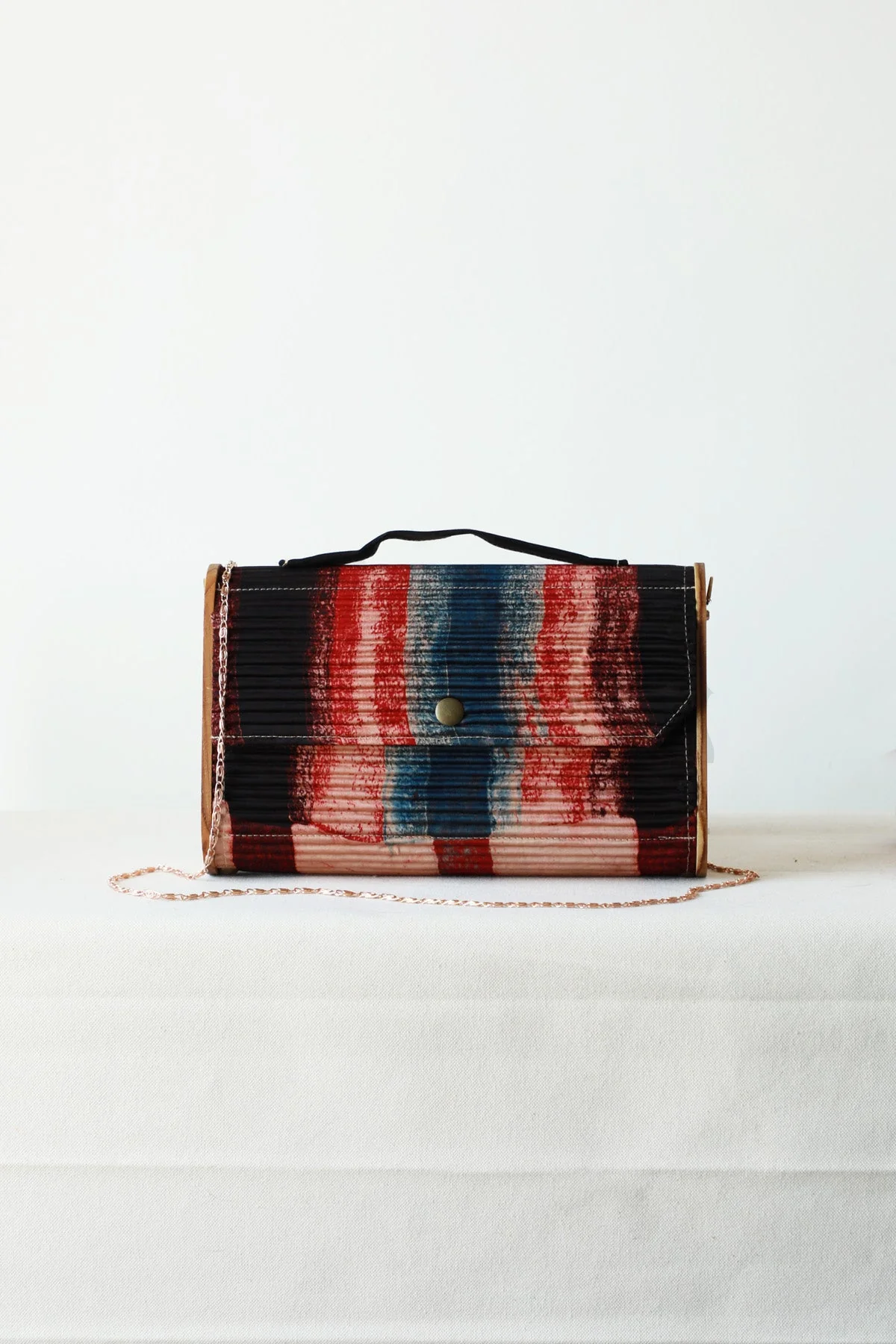 Kinu Upcycled Capsule Clutch - Image 8