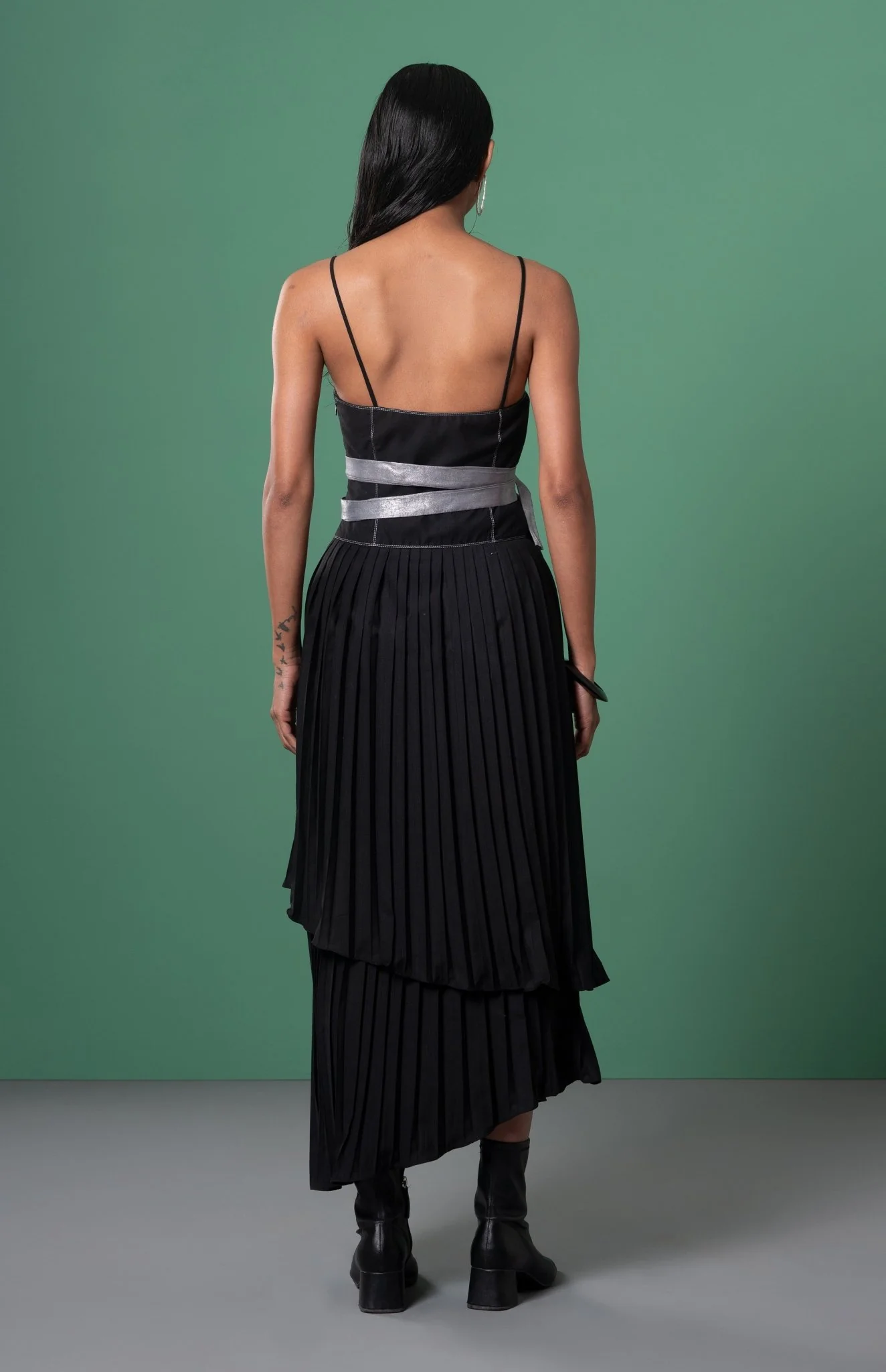 Kuro Pleated Dress - Image 3