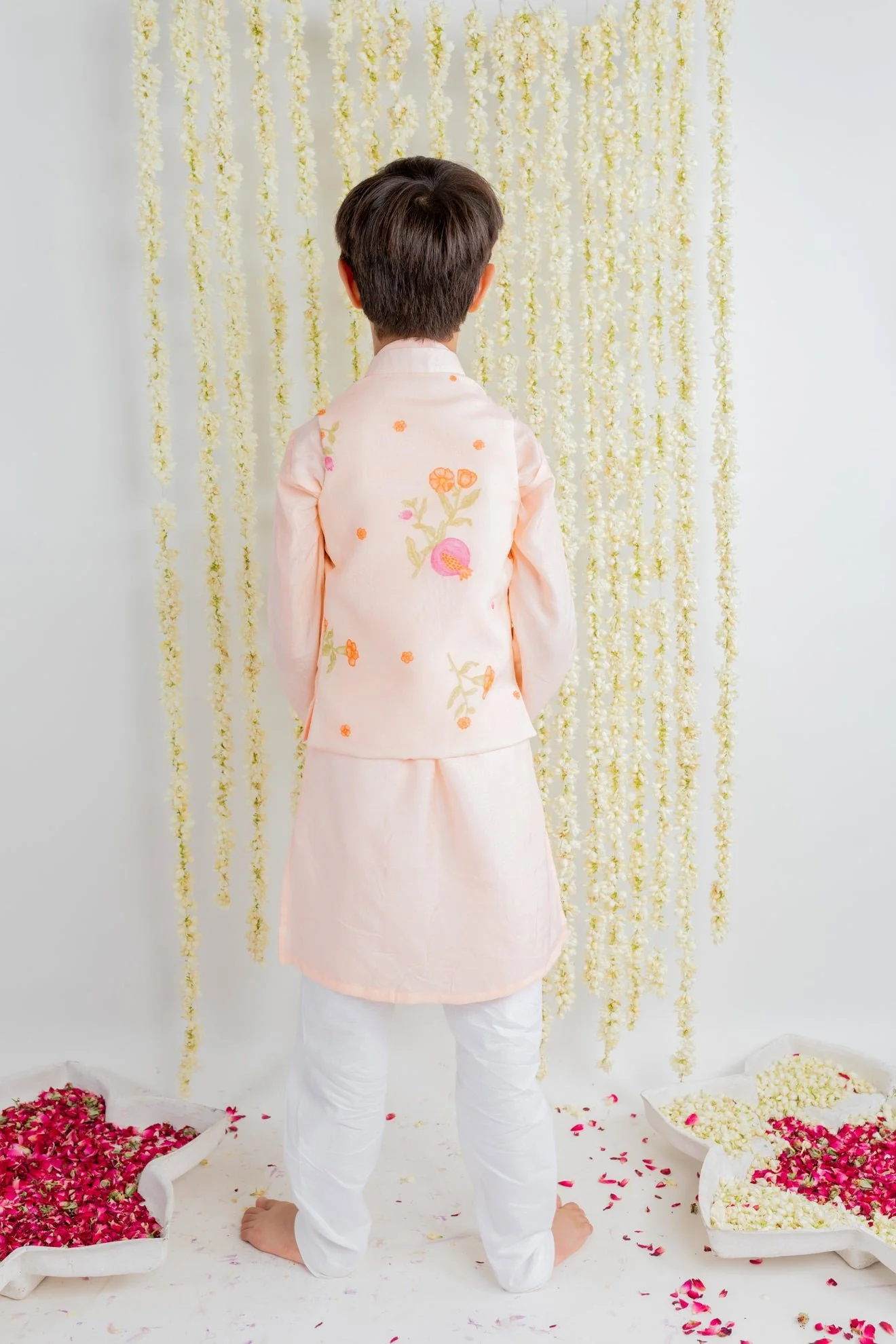 Kurta Jacket Set- 3 Pc - Image 3