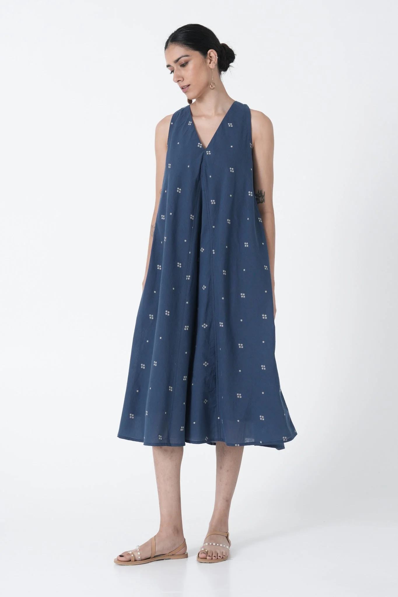 Lady dress - Blue - Image 5