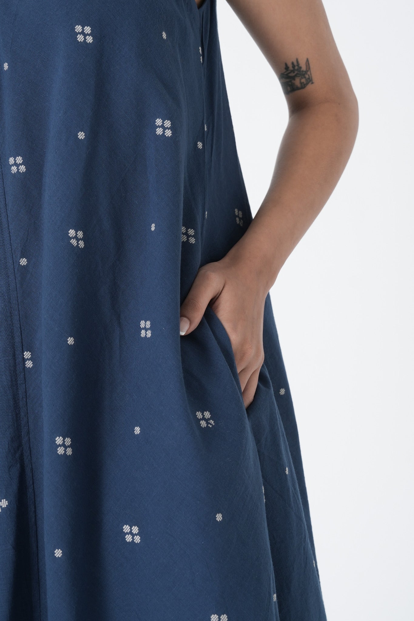 Lady dress - Blue - Image 6