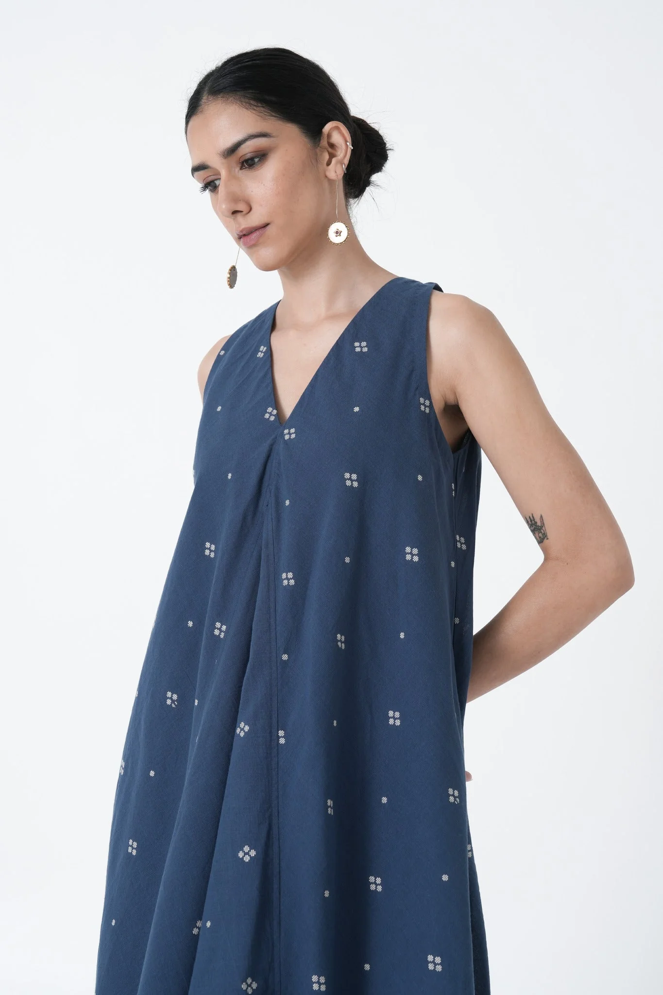 Lady dress - Blue - Image 7
