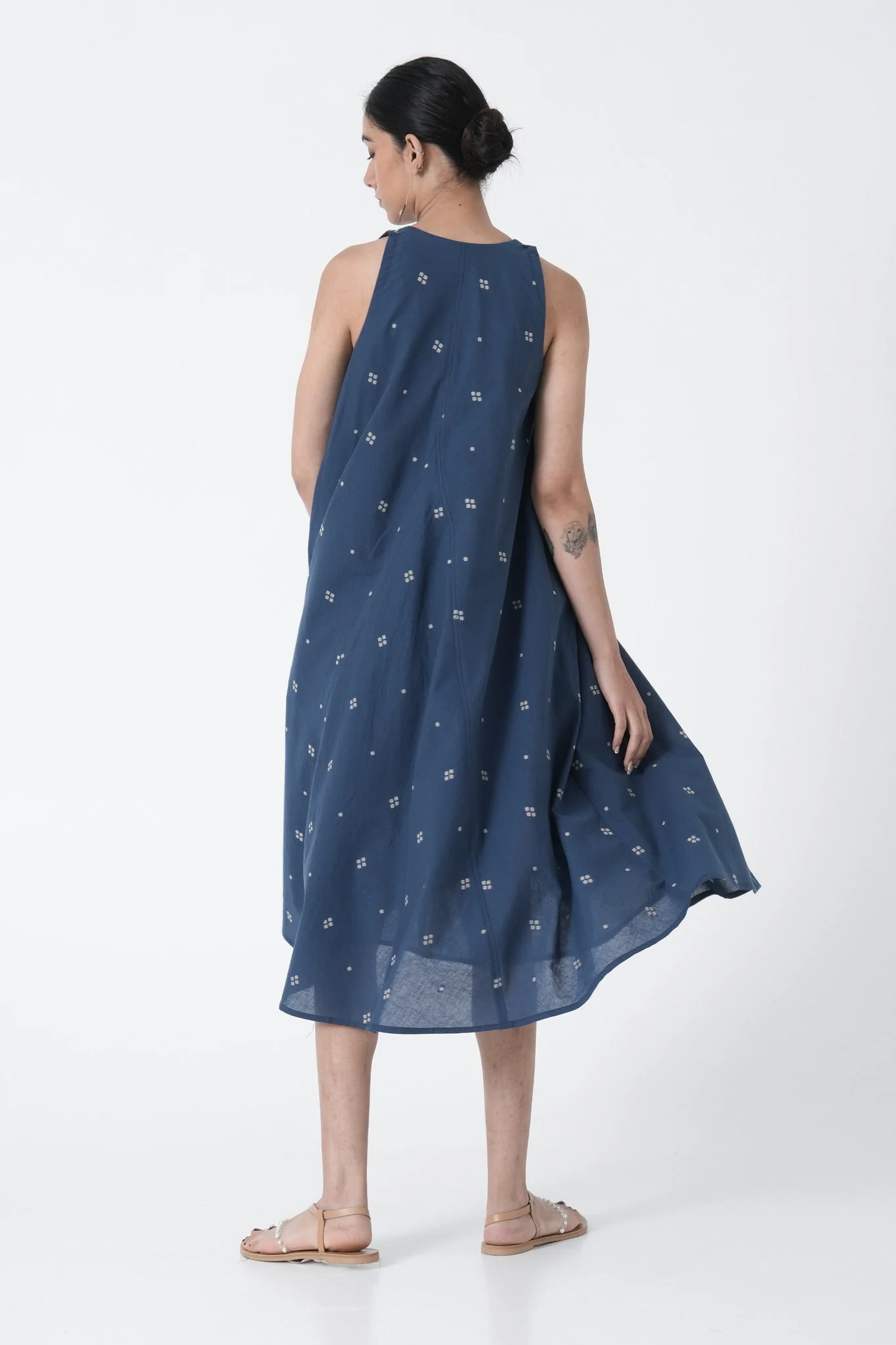 Lady dress - Blue - Image 8