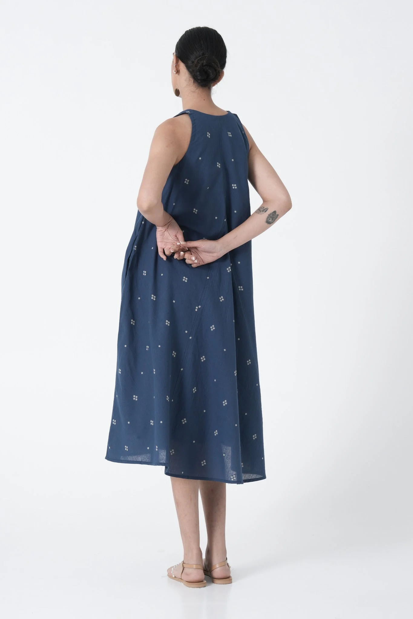 Lady dress - Blue - Image 9