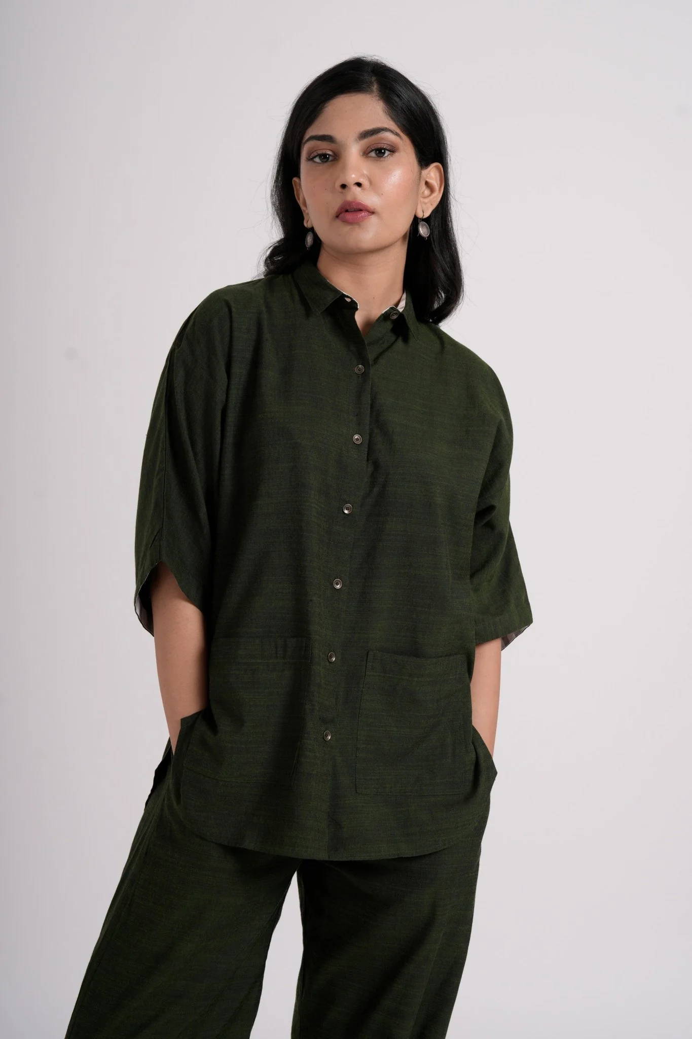Lava Shirt - Seaweed Green