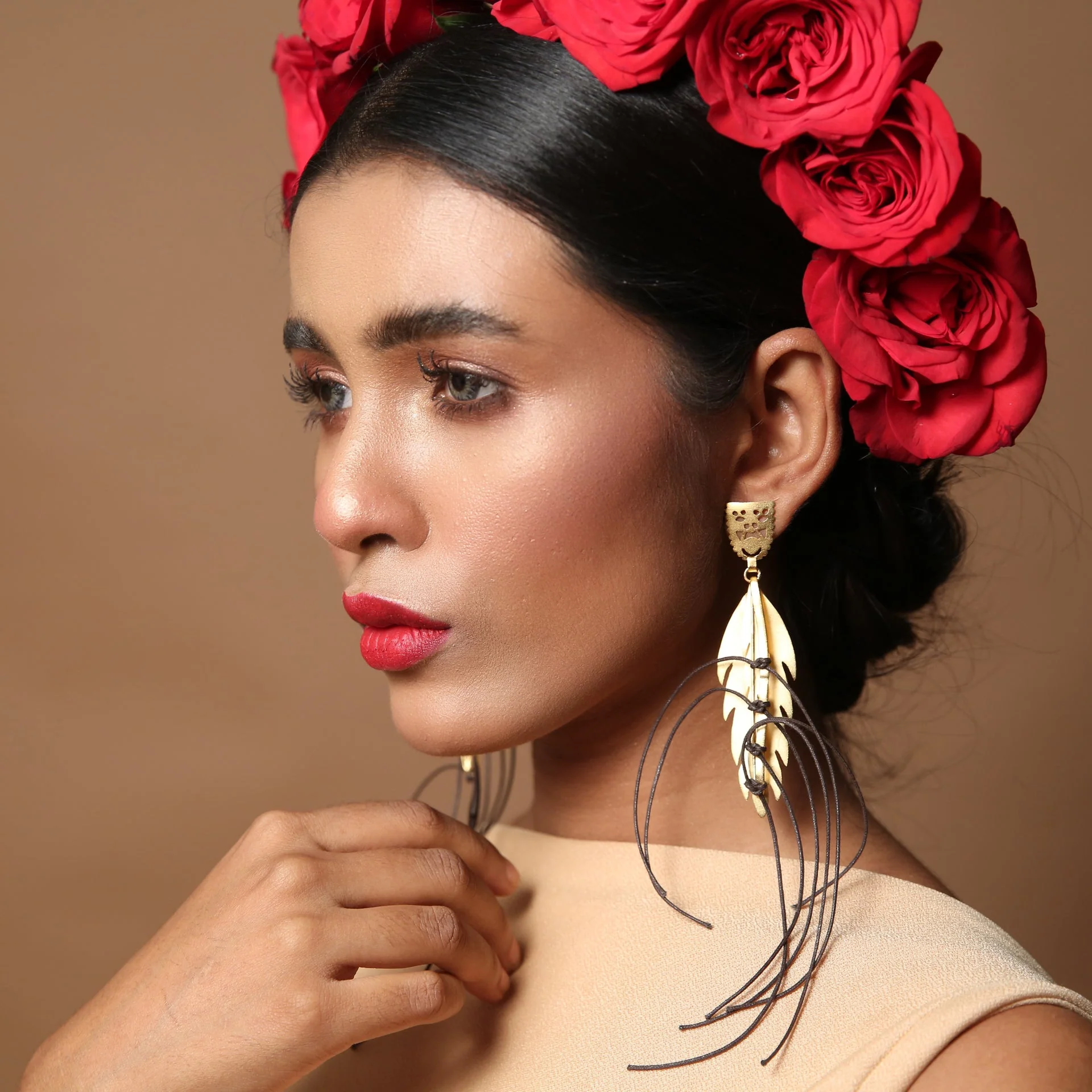 Leafy Charm Earring - Image 2