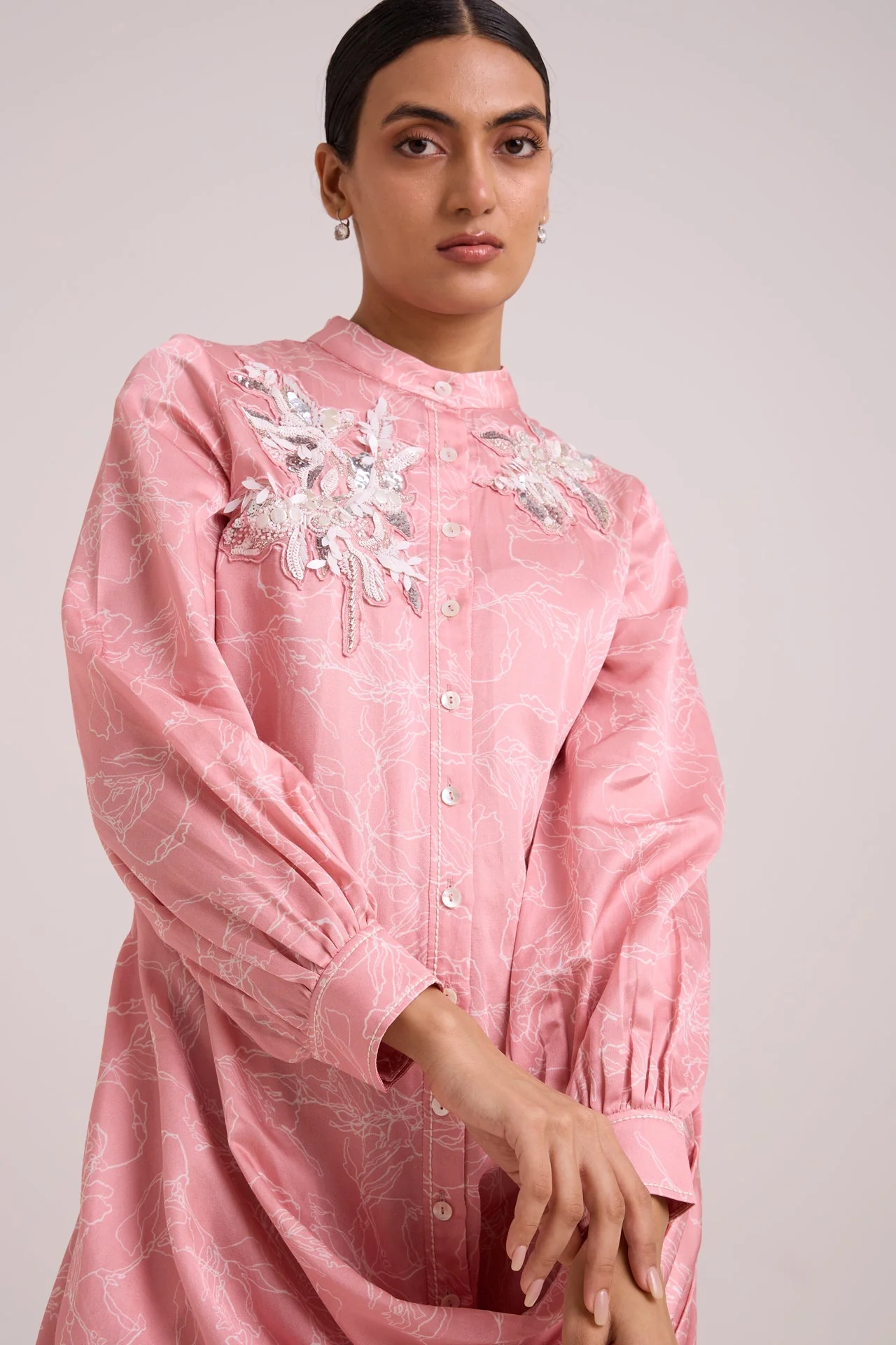 Leya - Rose Water Short Dress - Image 4