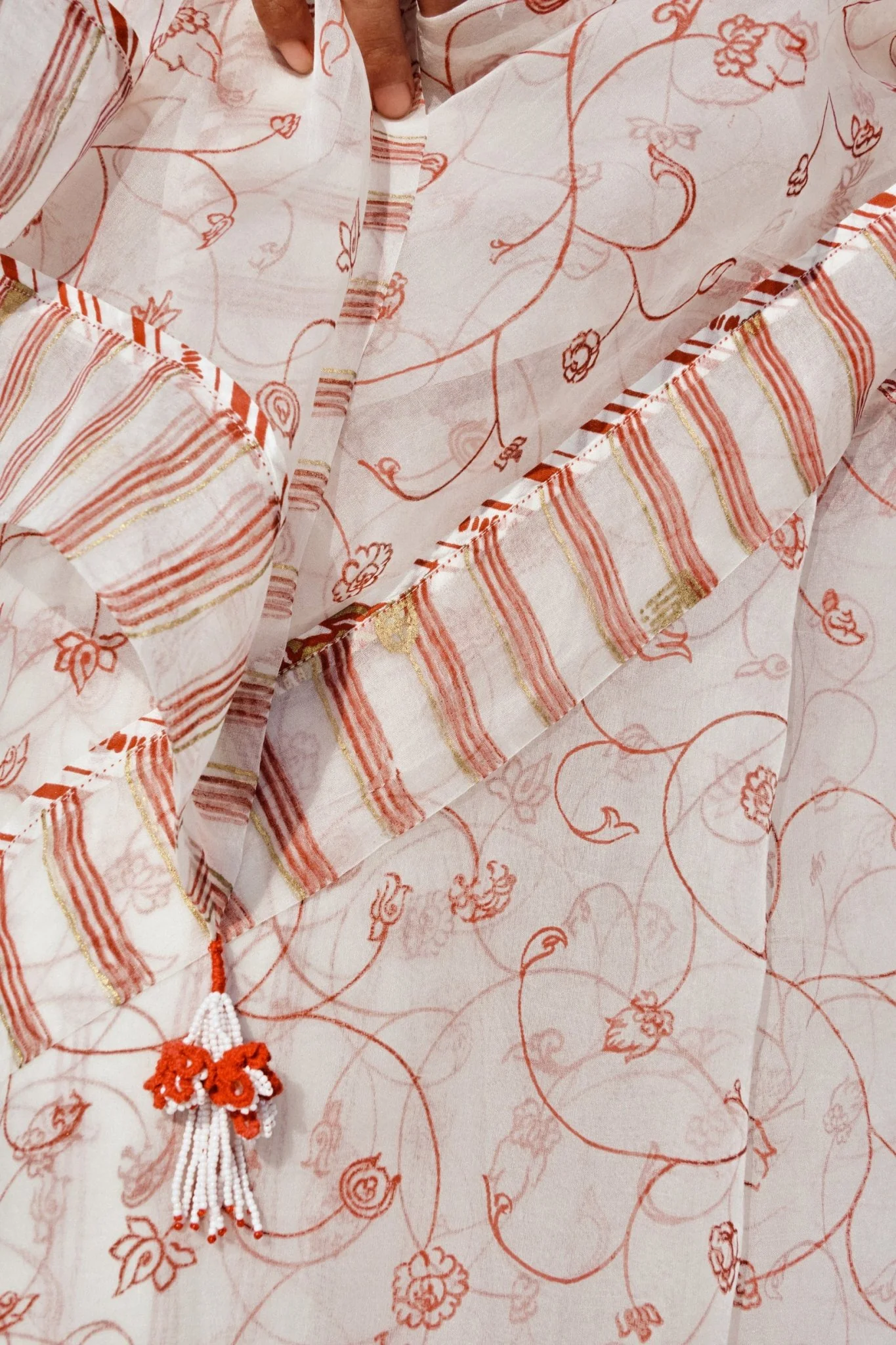 Liz Organza Saree - Image 3