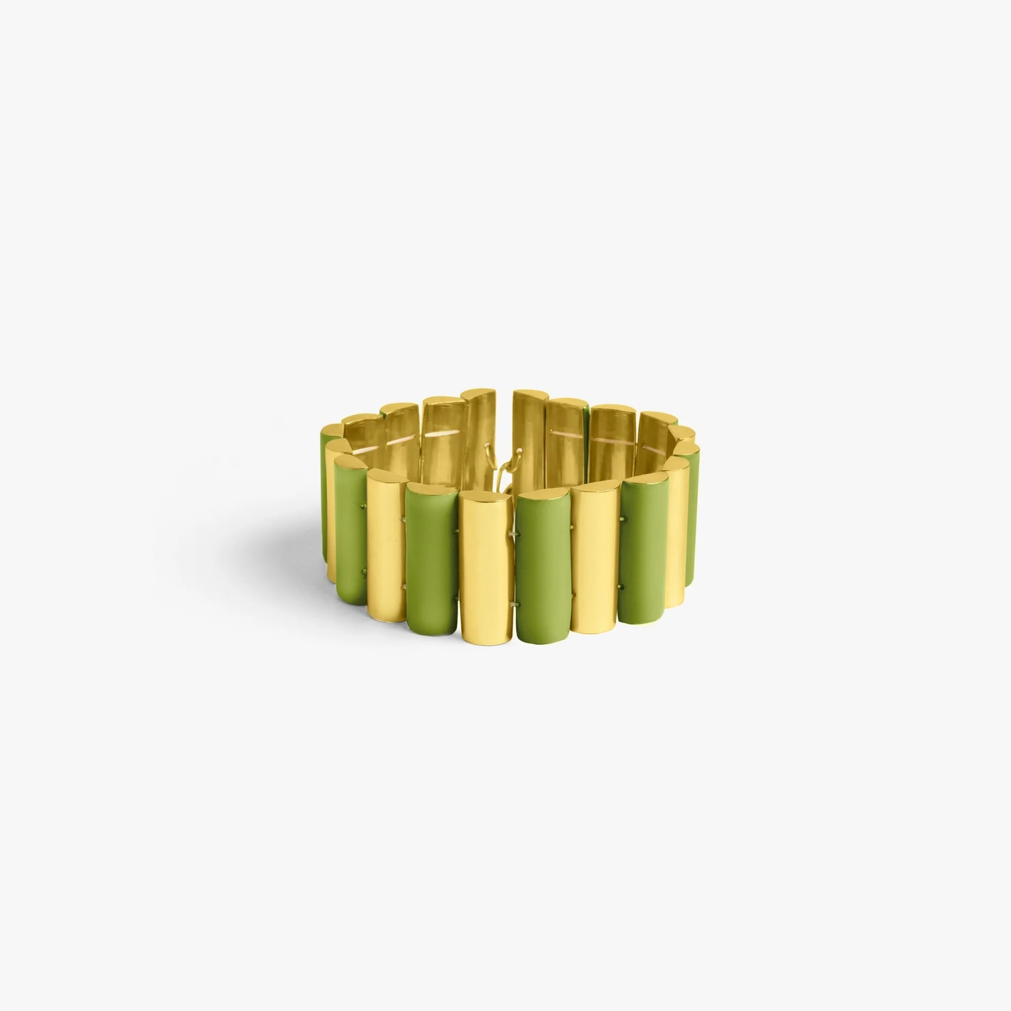 Log Necklace - Olive - Image 4