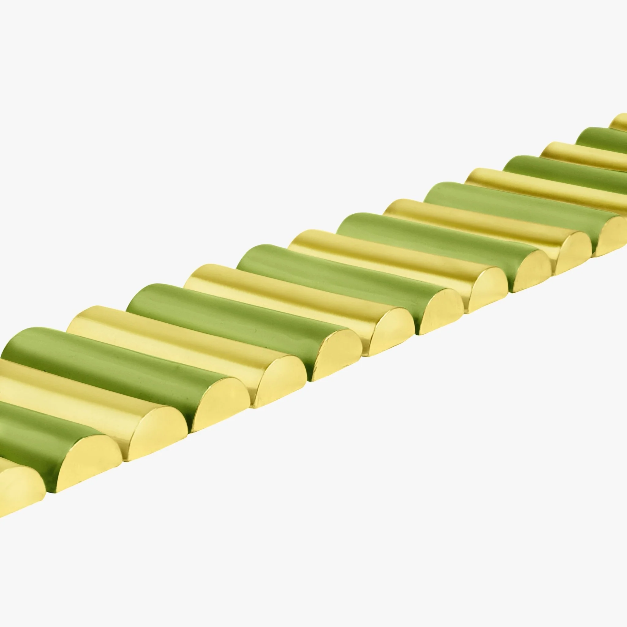 Log Necklace - Olive - Image 5