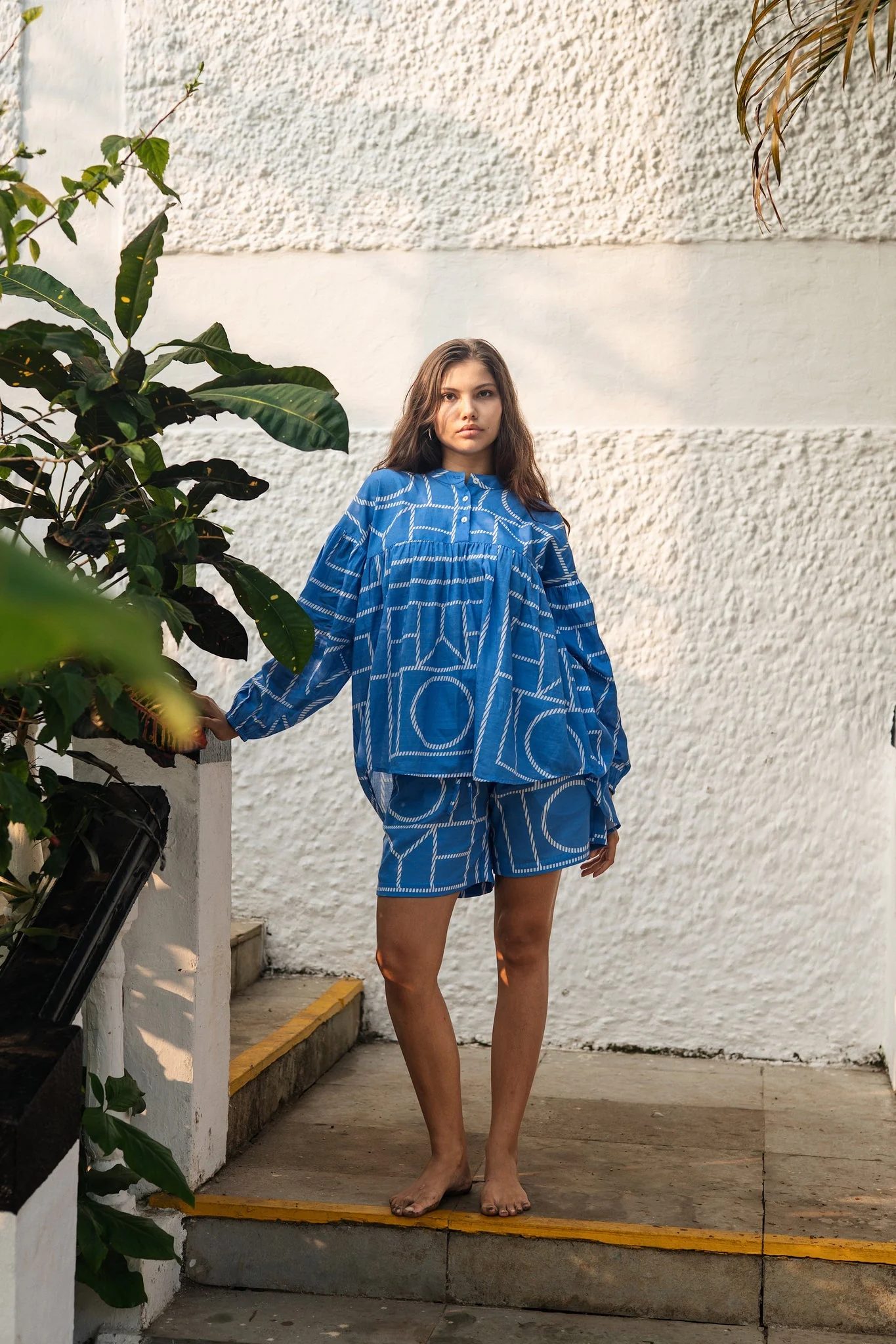 Lolo Set - Blue and White