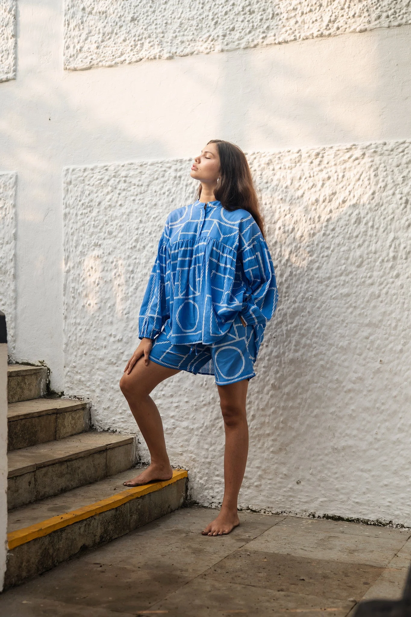Lolo Set - Blue and White - Image 9