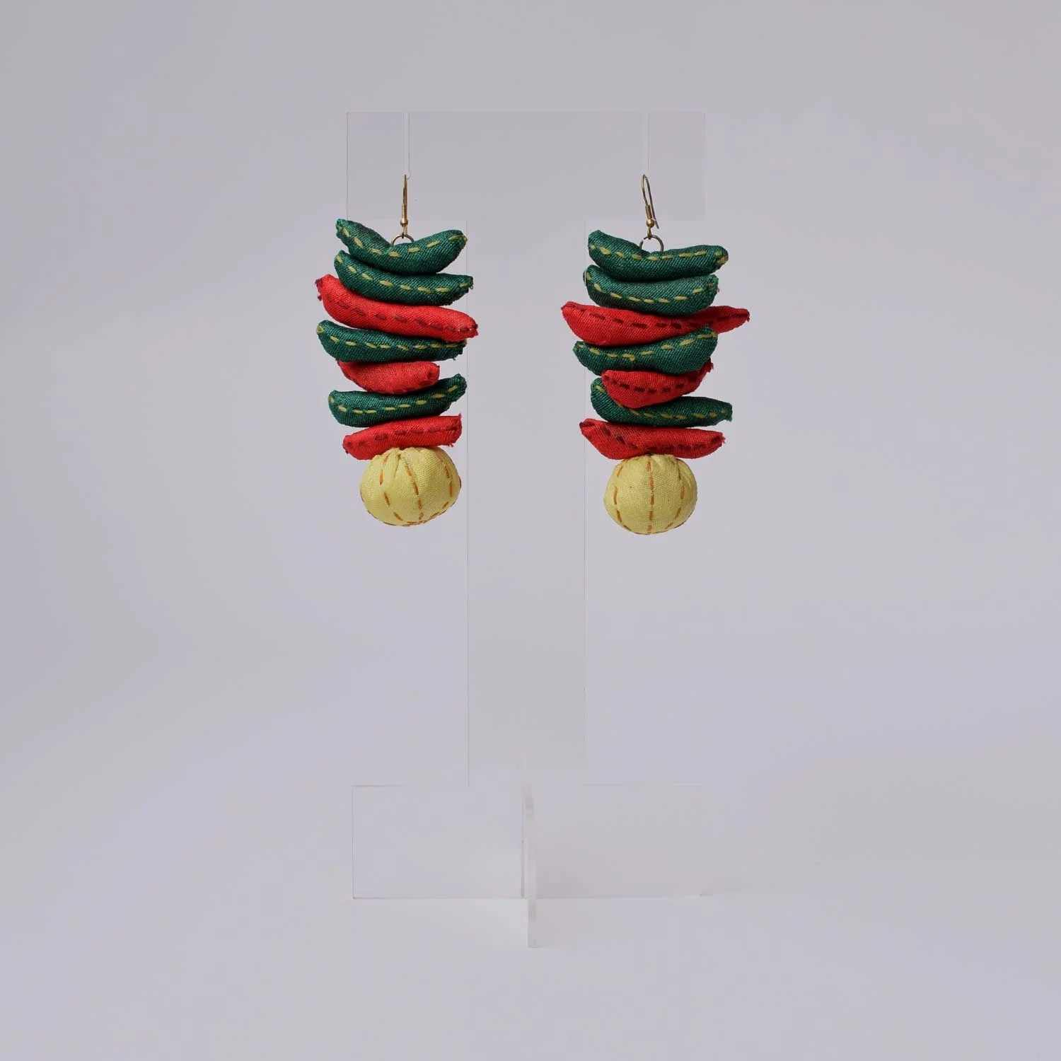 Long Tauk Jhaal Earrings - Image 3