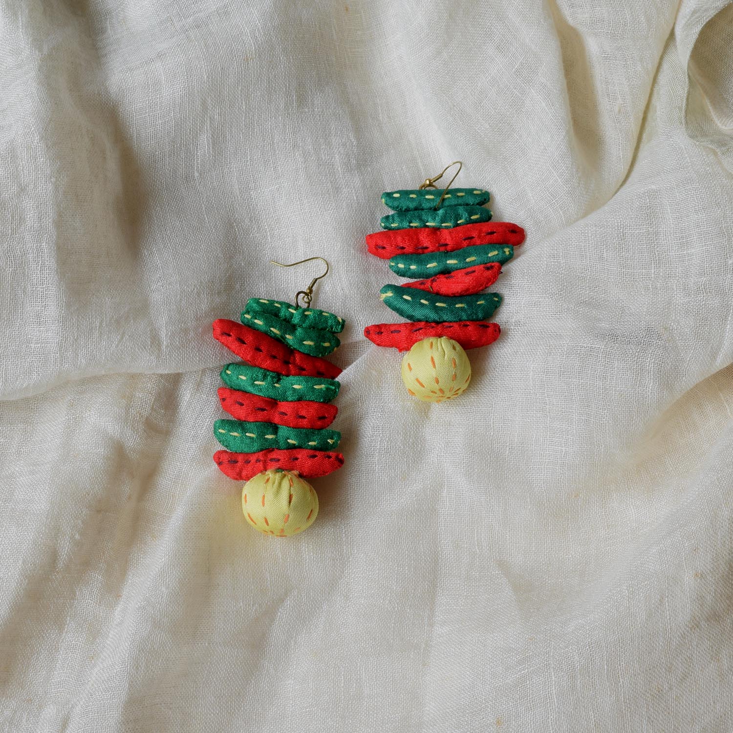Long Tauk Jhaal Earrings - Image 4