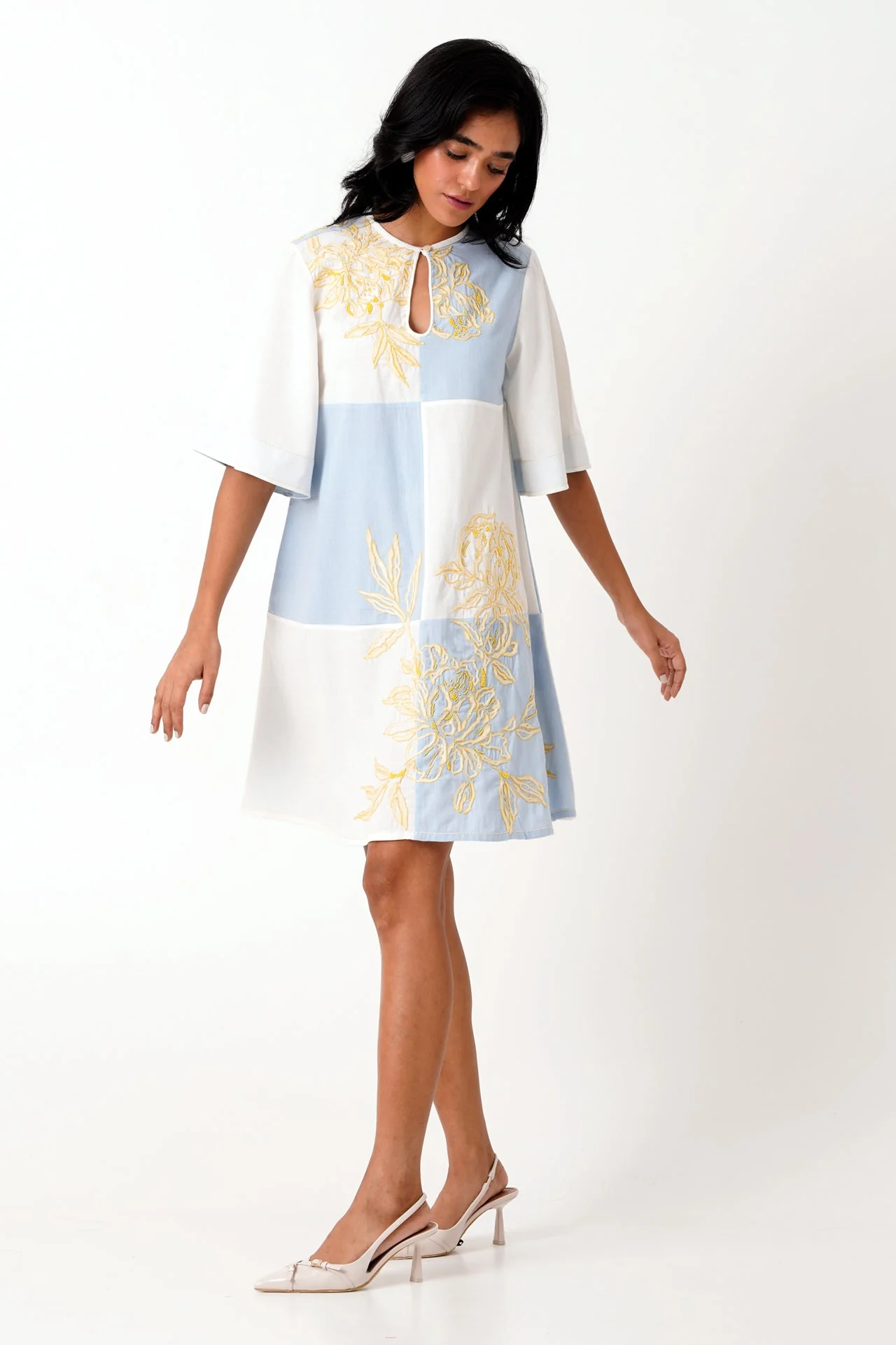 Lora - Checkered Summer Dress