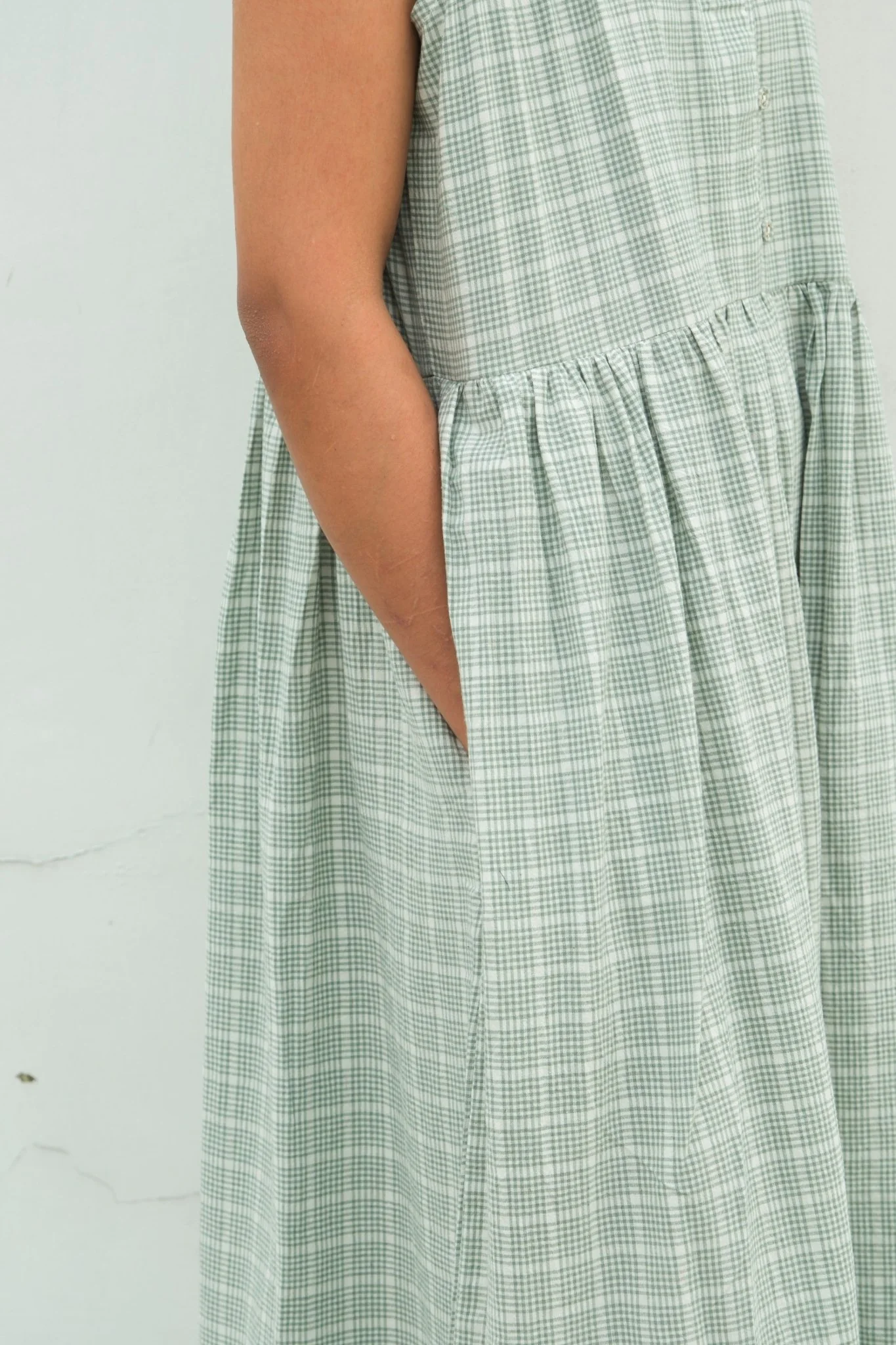 Madras Flair Dress - Image 3